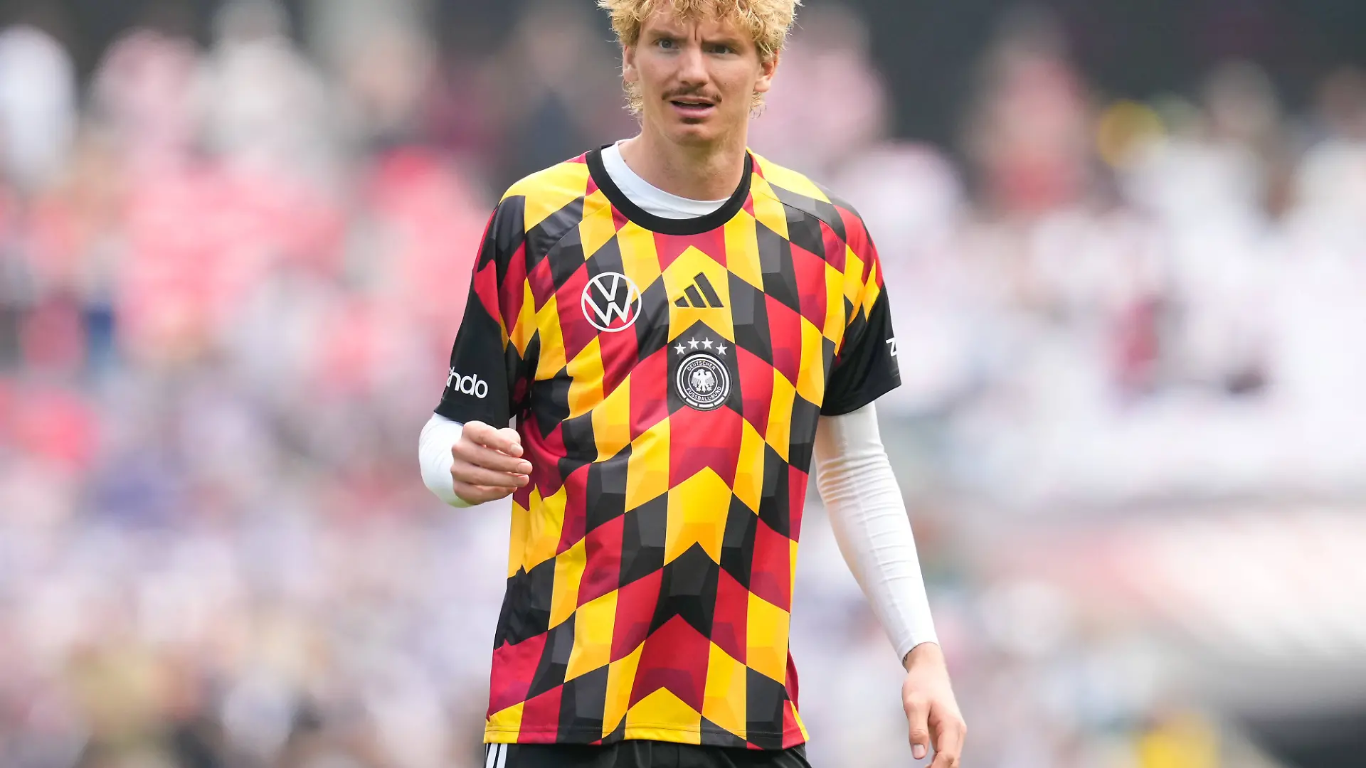 Nick Woltemade Deutschland, 11 vor dem Spiel USA, United States vs Deutschland, Internationaler Fussball, Freundschaftsspiel, 06.06.2026 USA, United States vs Deutschland, Internationaler Fussball, Freundschaftsspiel, 06.06.2026 Chicago *** Nick Woltemade Germany, 11 before the match USA, United States vs Germany, International soccer, Friendly match, 06 06 2026 USA, United States vs Germany, International soccer, Friendly match, 06 06 2026 Chicago Copyright: xEibner-Pressefoto/ScottxColemanx EP_SCN