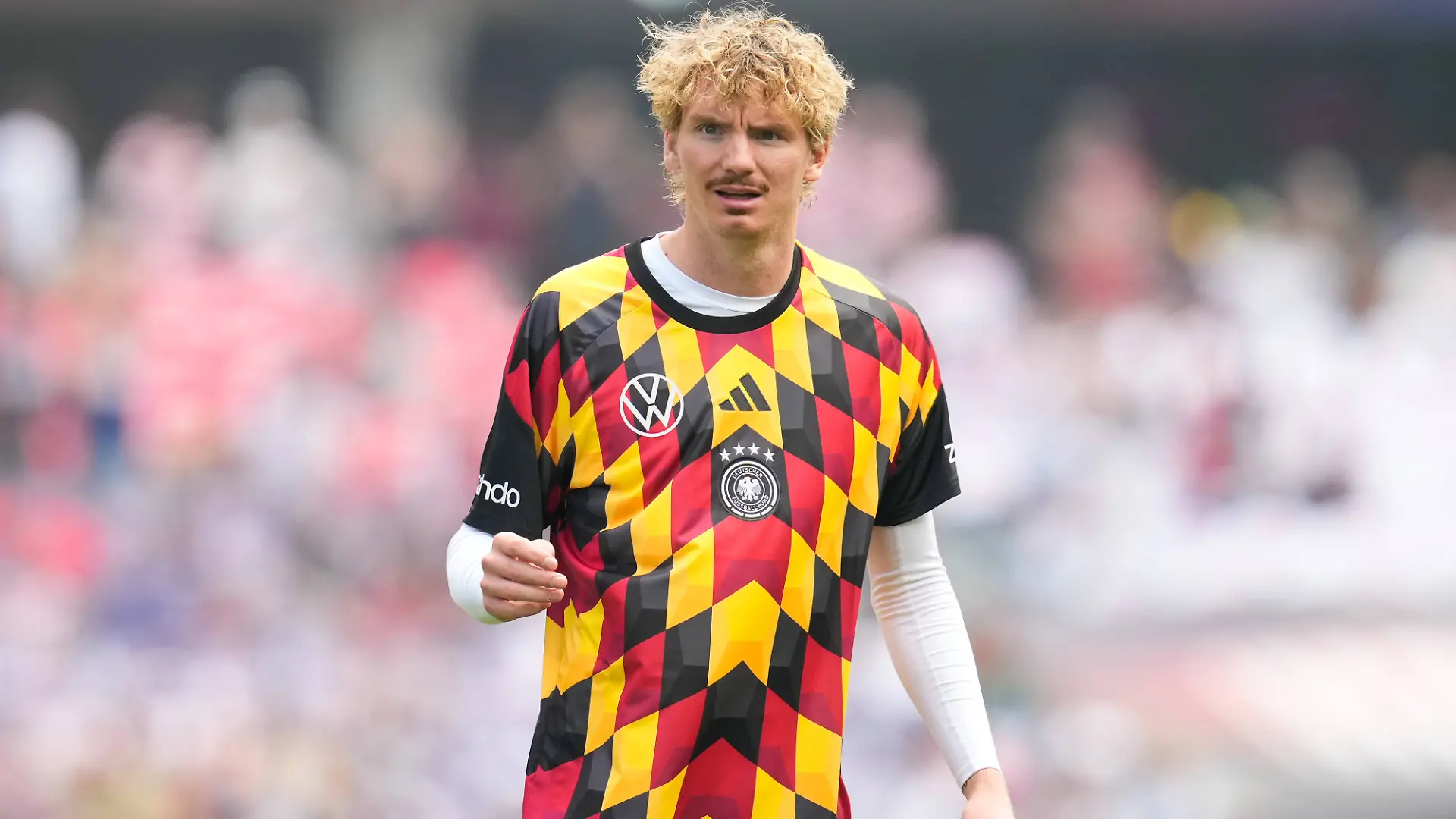 Nick Woltemade Deutschland, 11 vor dem Spiel USA, United States vs Deutschland, Internationaler Fussball, Freundschaftsspiel, 06.06.2026 USA, United States vs Deutschland, Internationaler Fussball, Freundschaftsspiel, 06.06.2026 Chicago *** Nick Woltemade Germany, 11 before the match USA, United States vs Germany, International soccer, Friendly match, 06 06 2026 USA, United States vs Germany, International soccer, Friendly match, 06 06 2026 Chicago Copyright: xEibner-Pressefoto/ScottxColemanx EP_SCN