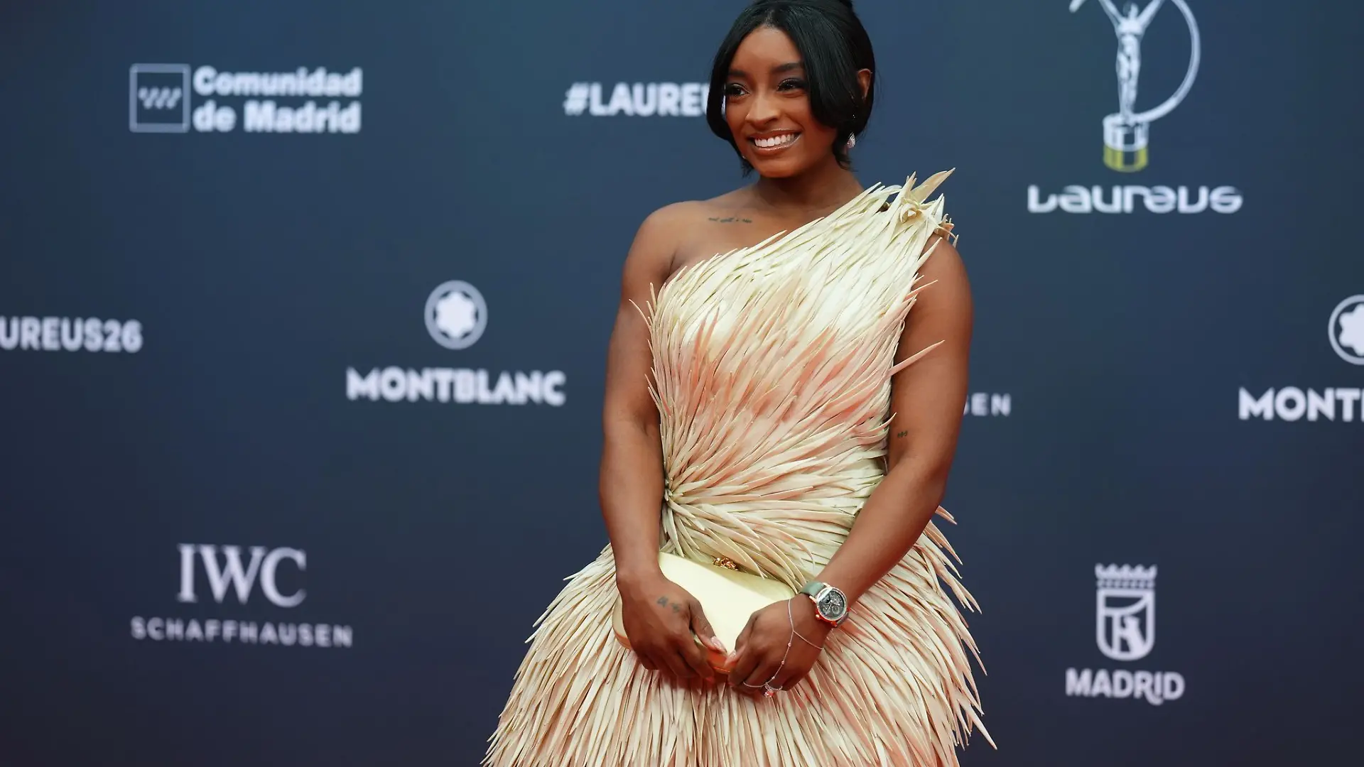 Turnerin Simone Biles hat von einem schwerwiegenden Notfall berichtet. (Archivbild)