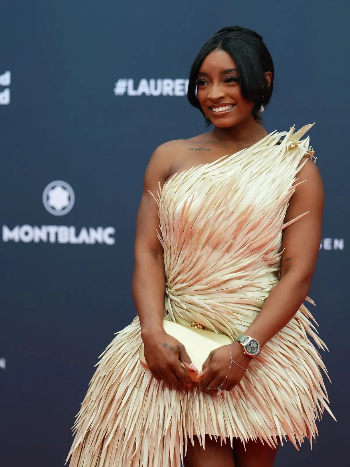 Turnerin Simone Biles hat von einem schwerwiegenden Notfall berichtet. (Archivbild)
