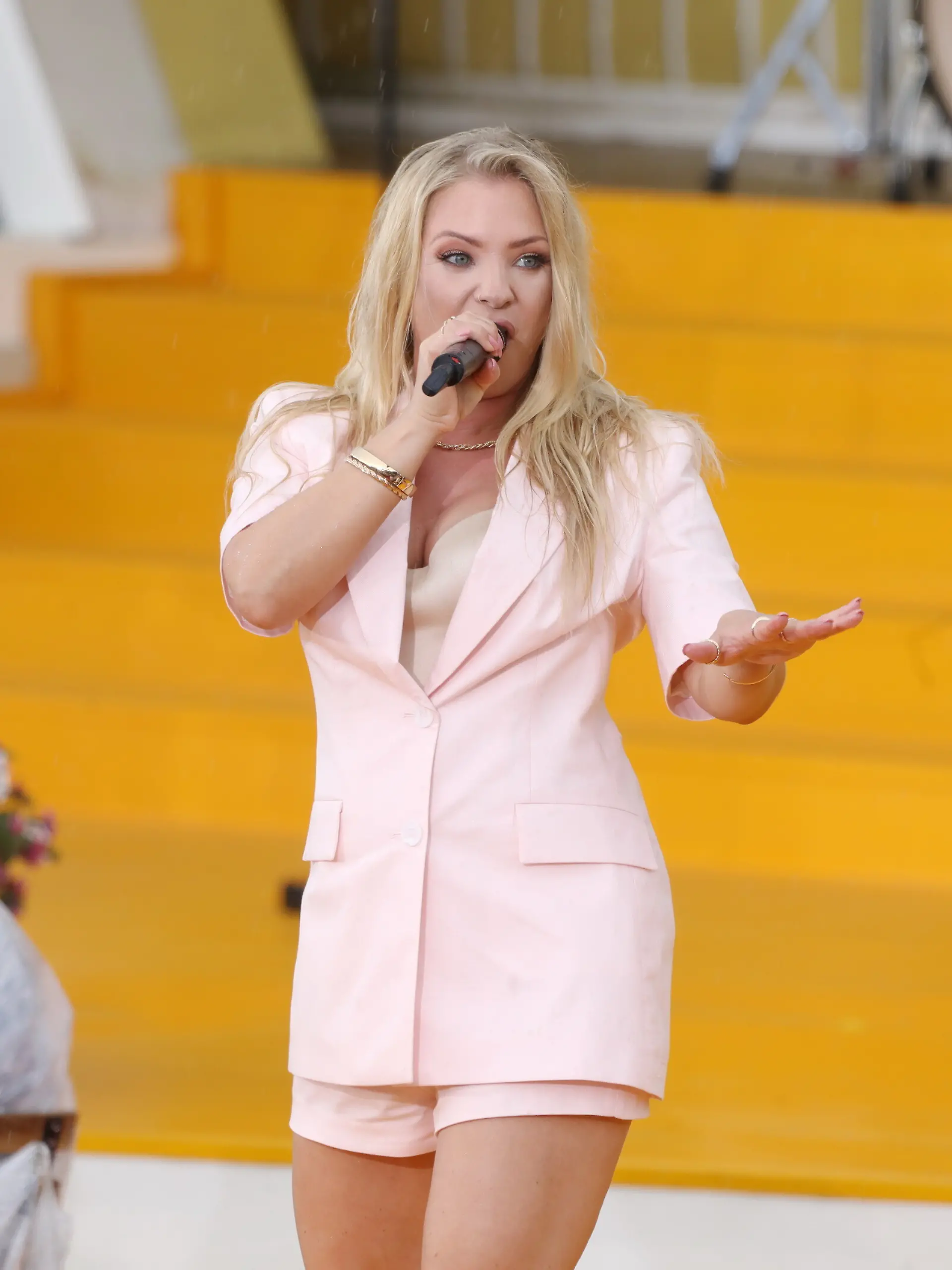 Marina Marx stürzte am Sonntag (7. Juni) von der „Fernsehgarten”-Bühne. (Archivbild)