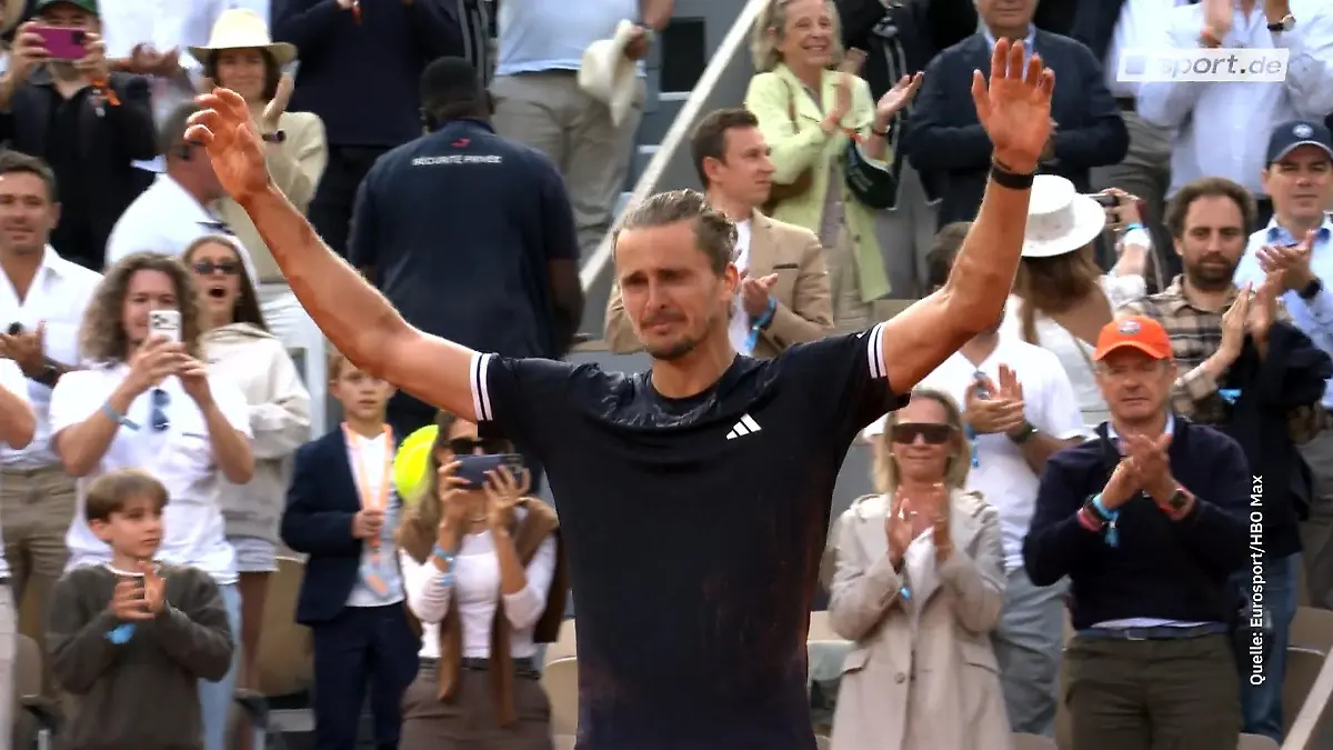 Alexander Zverev gewinnt nach 30 Jahren als erster Deutscher French Open Historischer Grand-Slam-Sieg