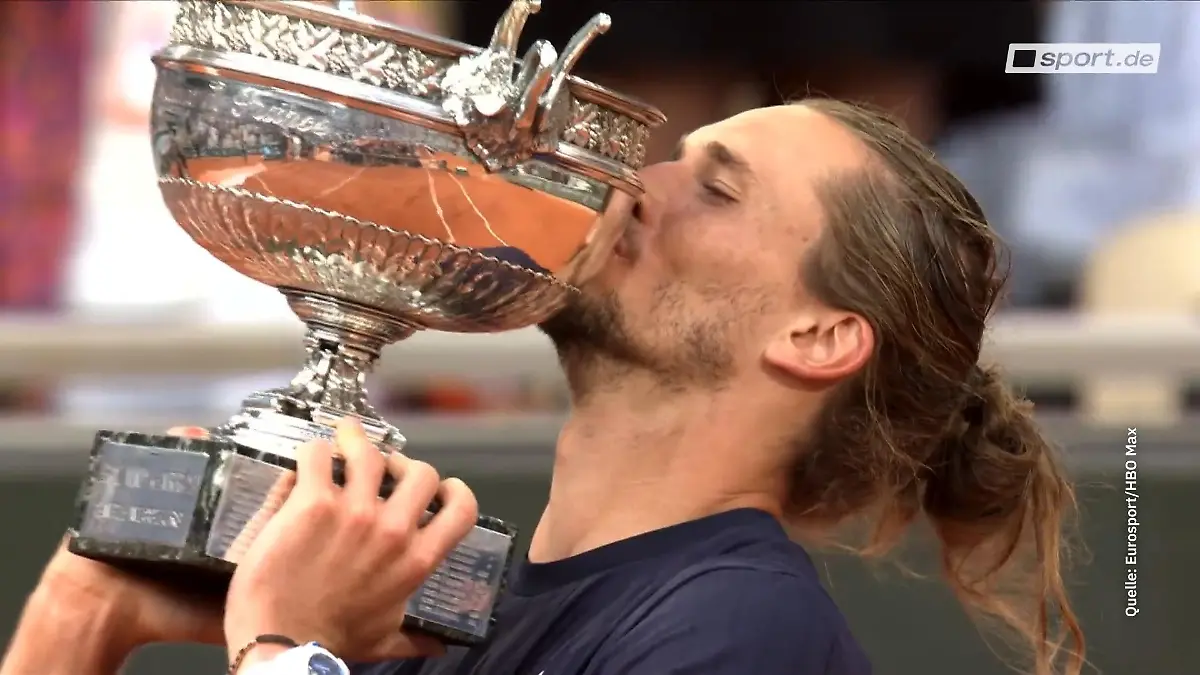 Zverev bedankt sich bei seinem Team Emotionen nach dem Sieg