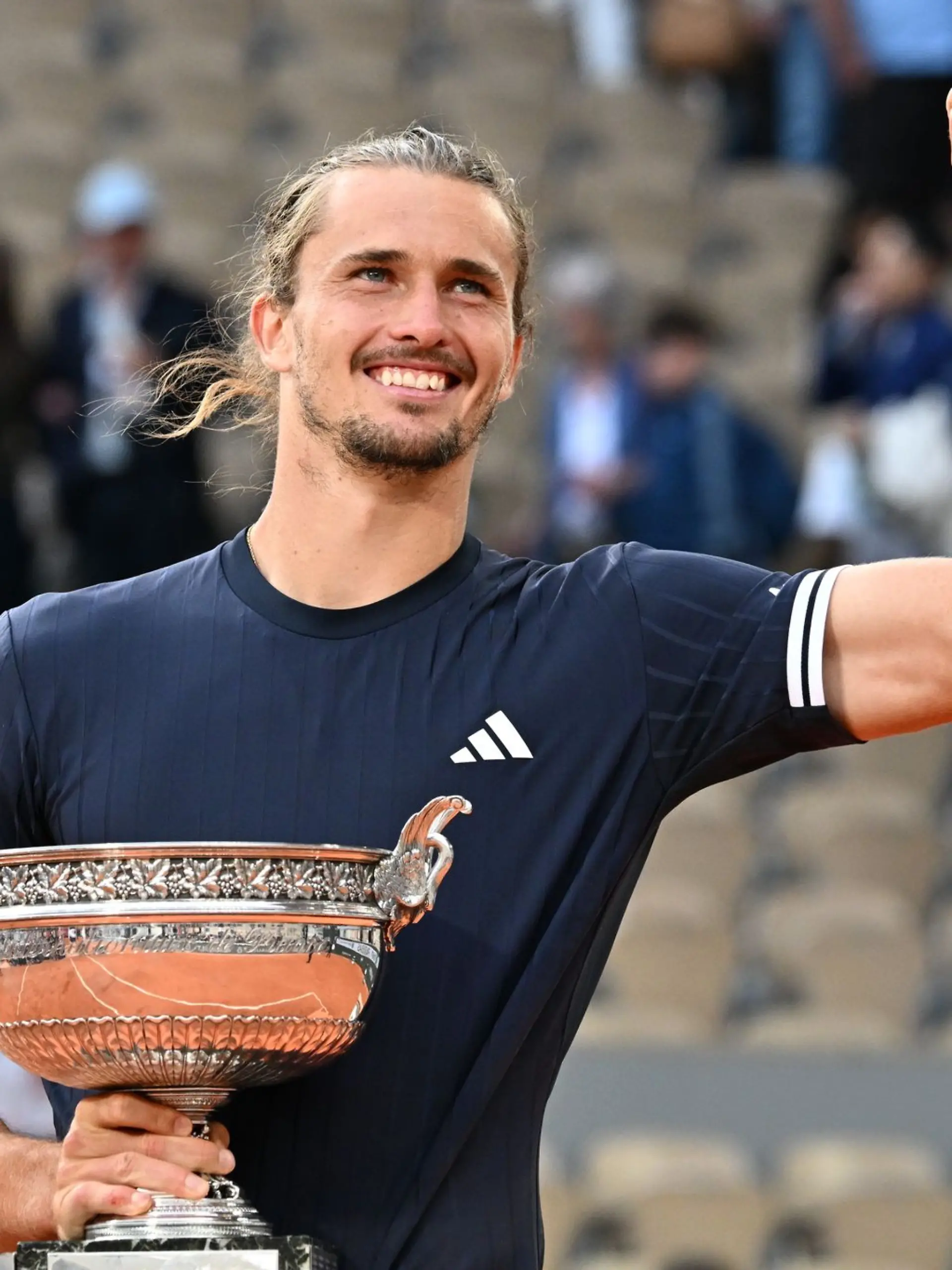 Bild zu: "Alexander Zverev gewinnt die French Open 2026 in Paris"