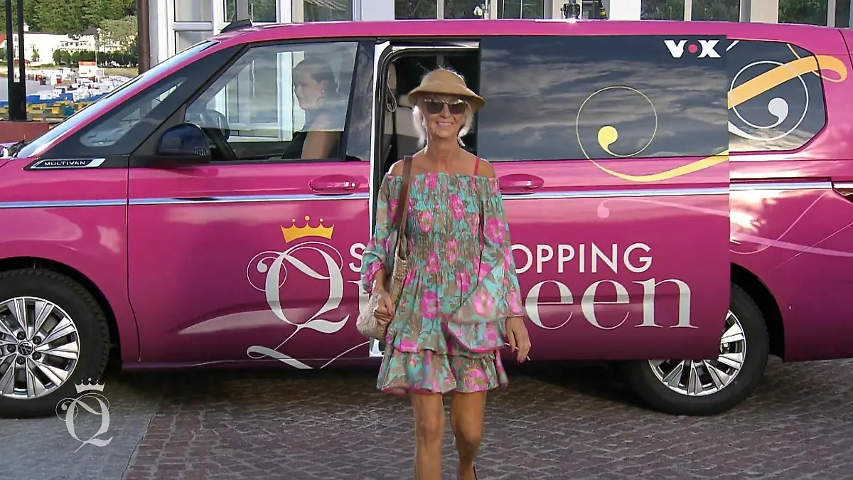Für „Shopping Queen“-Kandidatin Geli geht's für den Catwalk an die frische Luft