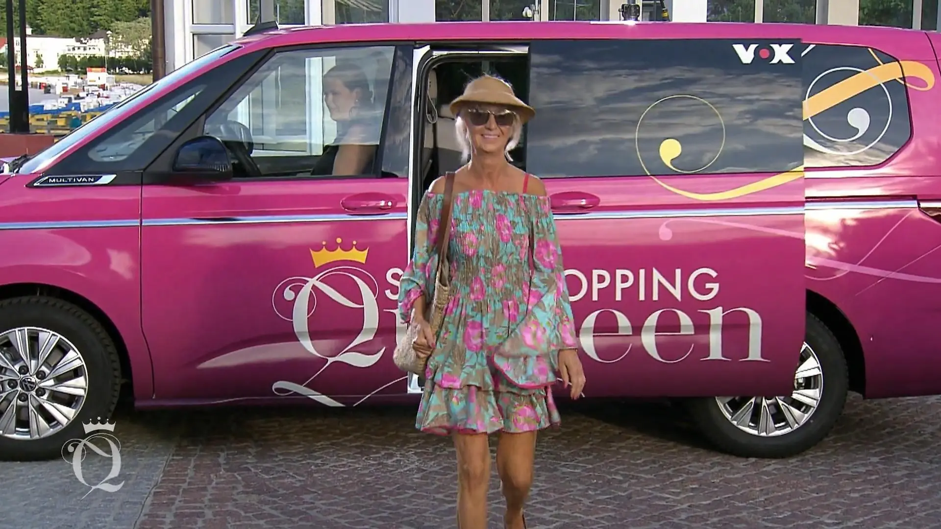 Für „Shopping Queen“-Kandidatin Geli geht's für den Catwalk an die frische Luft