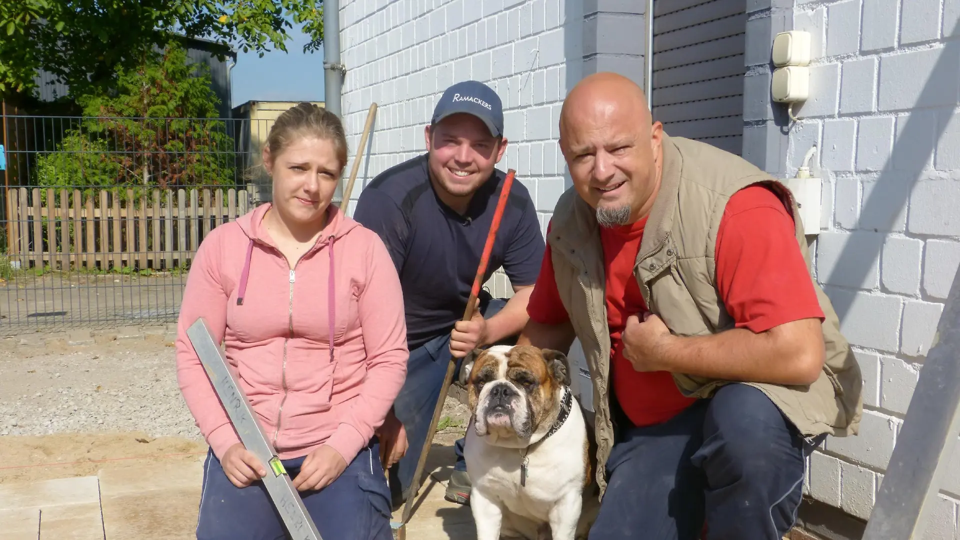 Lisa, Henrik (M.), Detlef und "Kai-Uwe".
