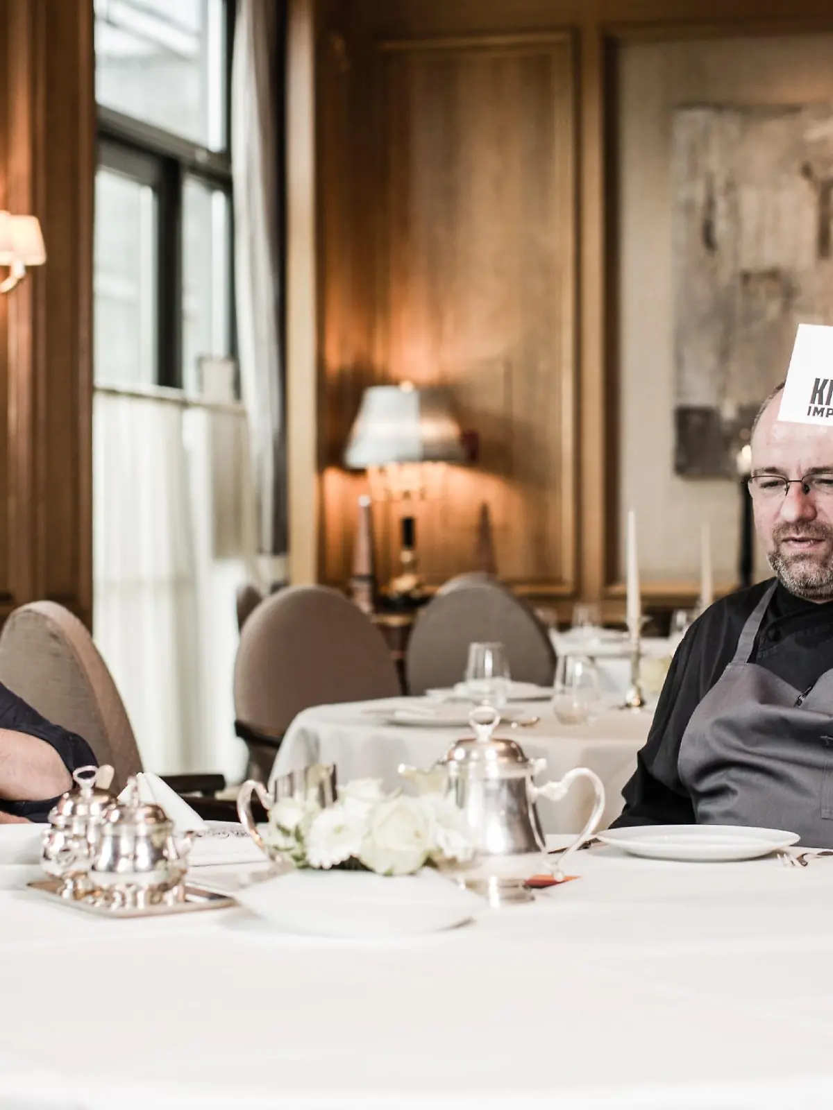 Christian Lohse und Tim Mälzer im Fischers Fritz