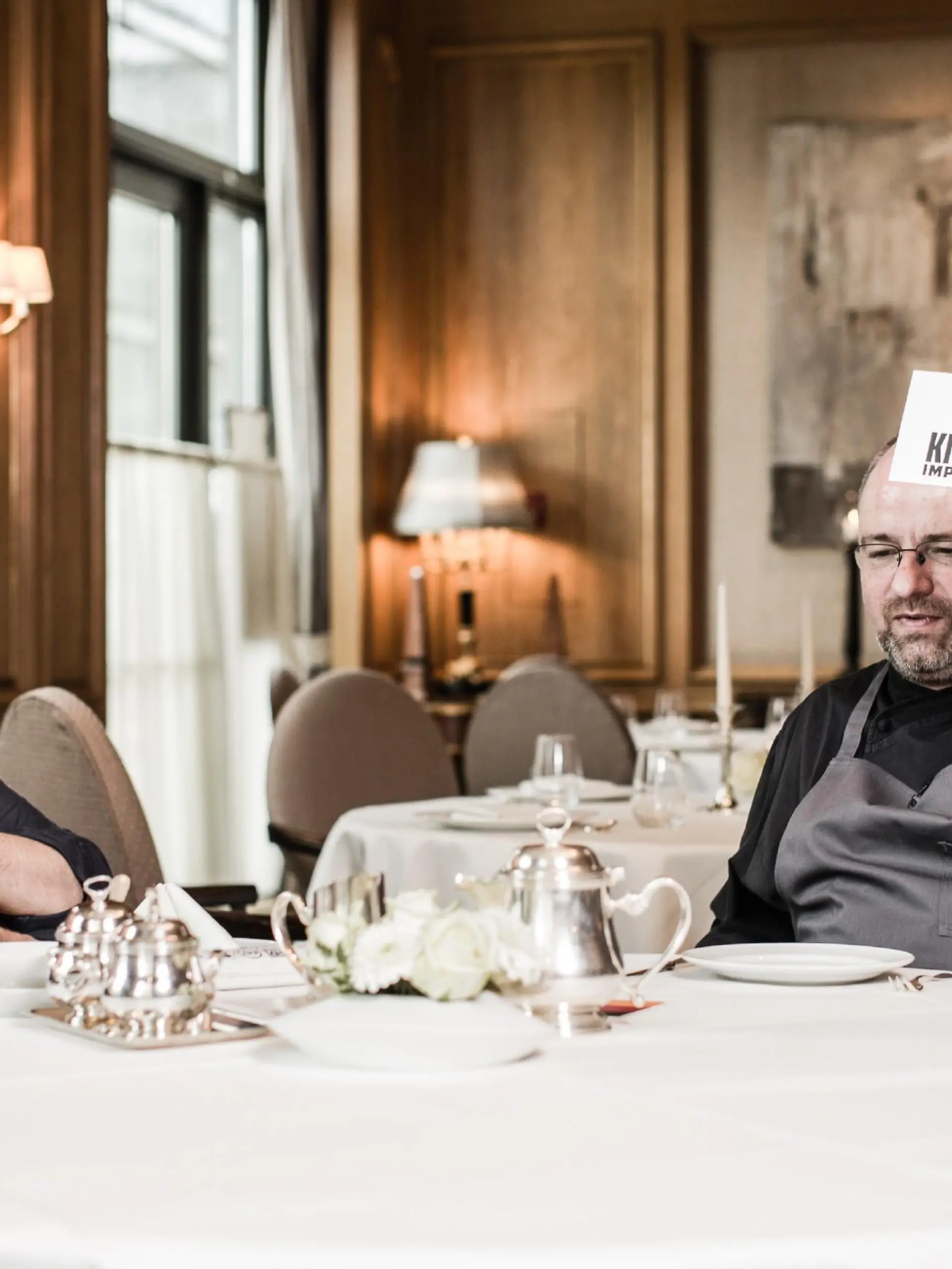 Christian Lohse und Tim Mälzer im Fischers Fritz