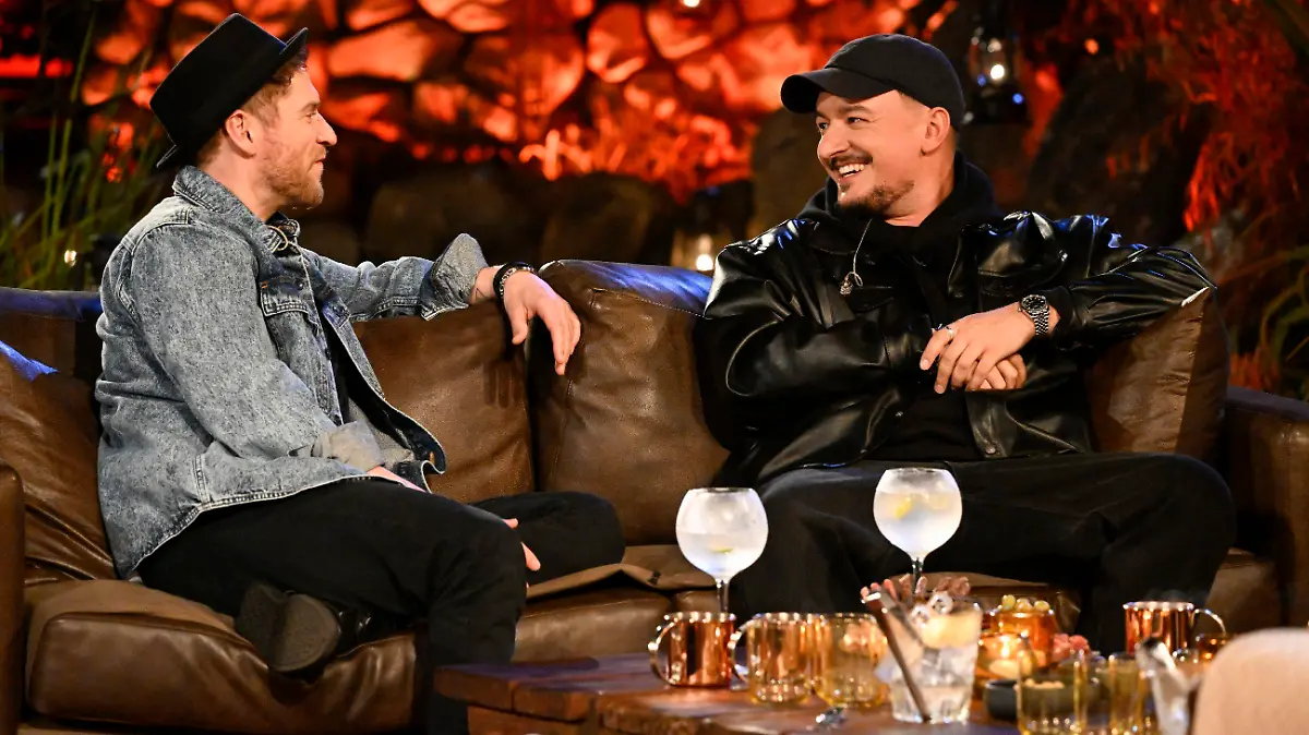 Johannes Oerding (l.) und Montez
Die Verwendung des sendungsbezogenen Materials ist nur mit dem Hinweis und Verlinkung auf RTL+ gestattet.