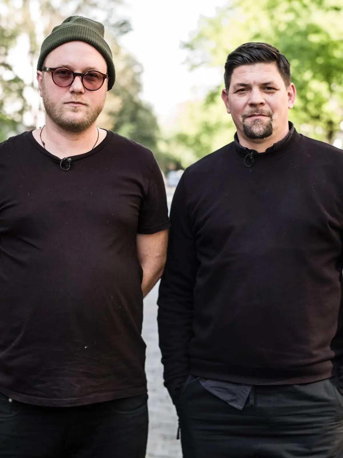Max Strohe (l.) und Tim Mälzer