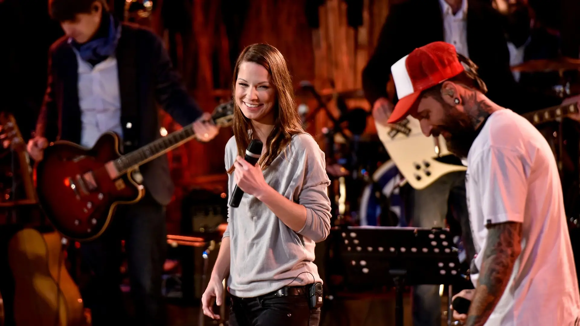 Daniel Wirtz und Christina Stürmer.