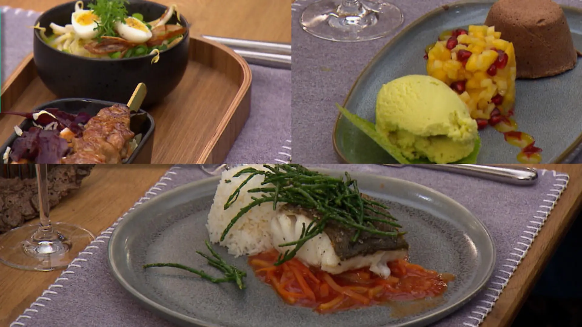 Die Gerichte von Dinner Kandidat Karsten
