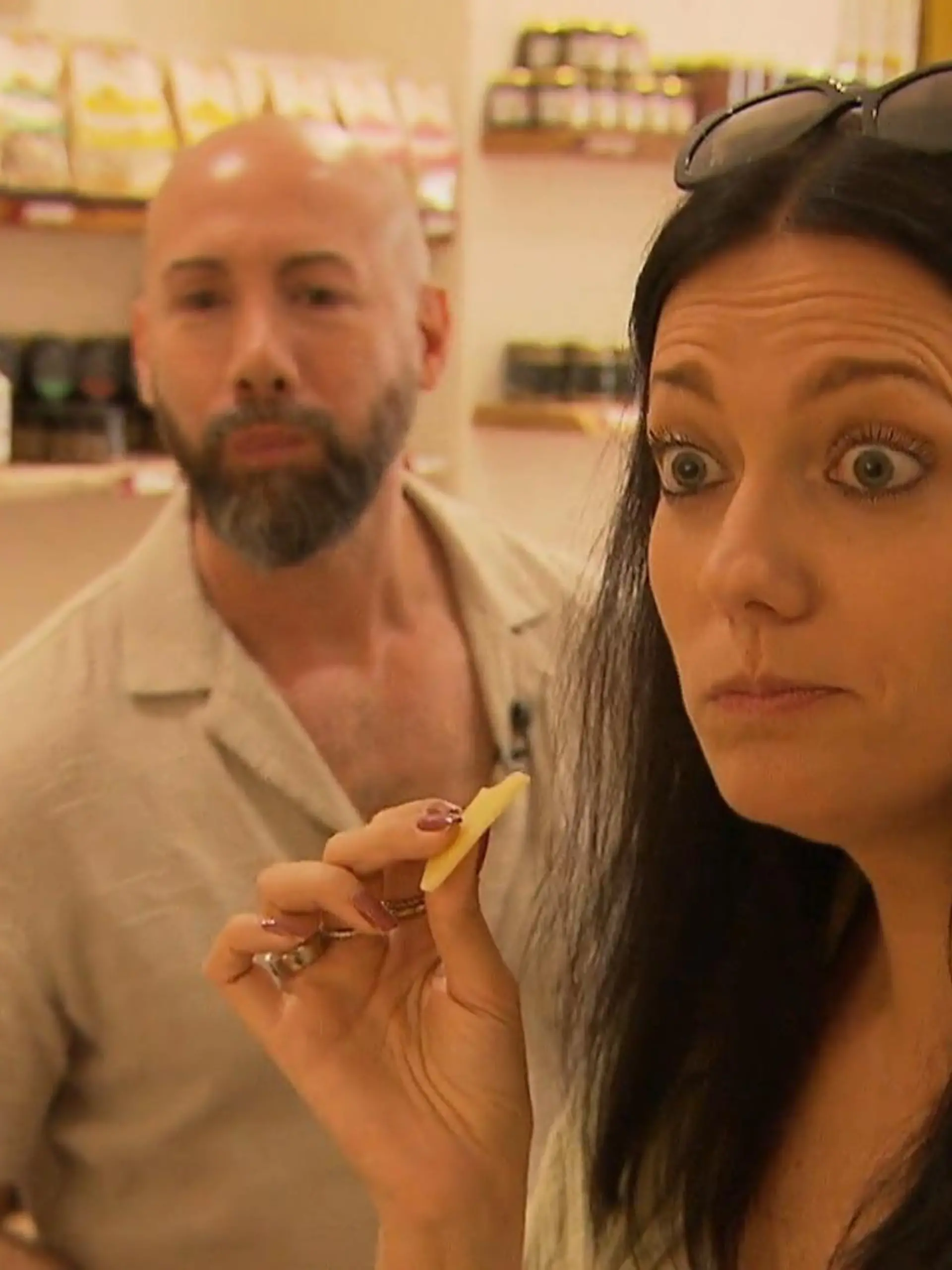 Vielleicht ist Elaine in Gedanken aber auch bei der Zubereitung ihre "Perfekten Dinners"?