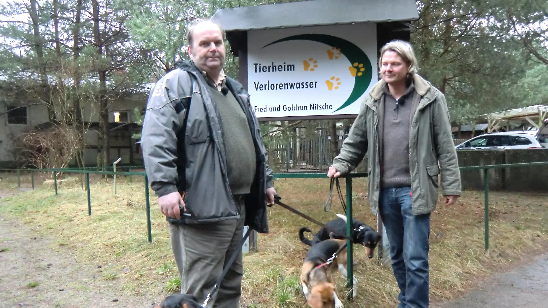 Tiere in Not - 2 - FW-Tierheimleiter Wolfgang Aland-Frachterhunde