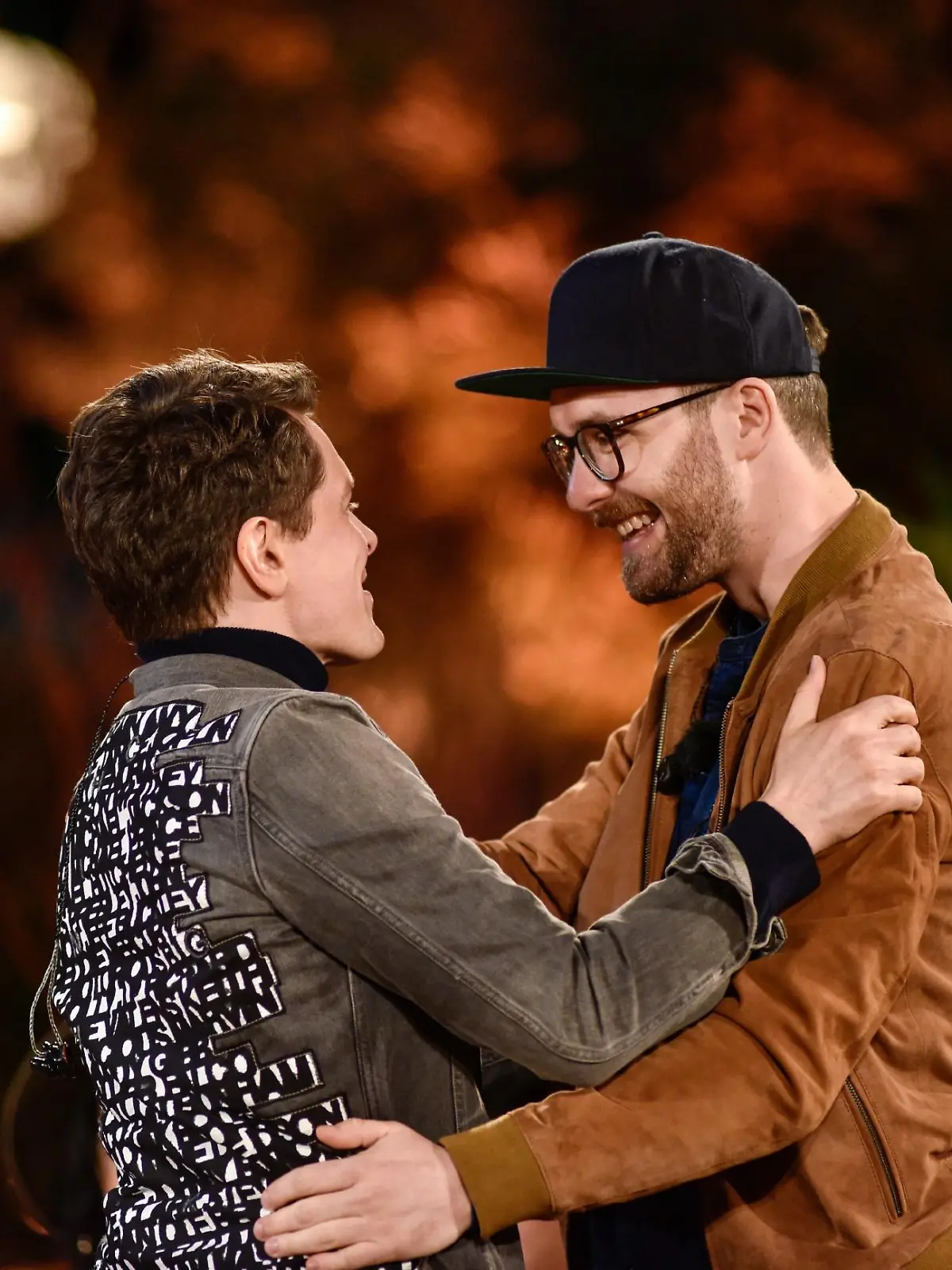 Michael Patrick Kelly (l.), Mark Forster