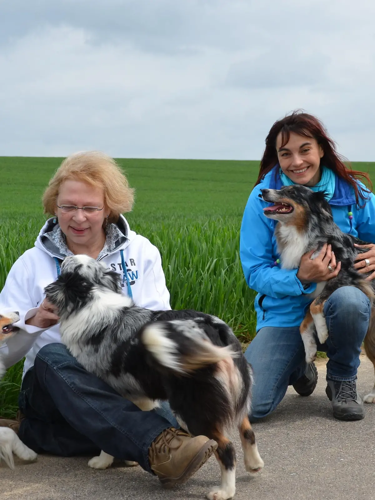 Tiergeschichten1 - VOX-DOCMA TV-CHRISTINA DEL FRATE-LEISTEN - Diana und Mini-Aussie