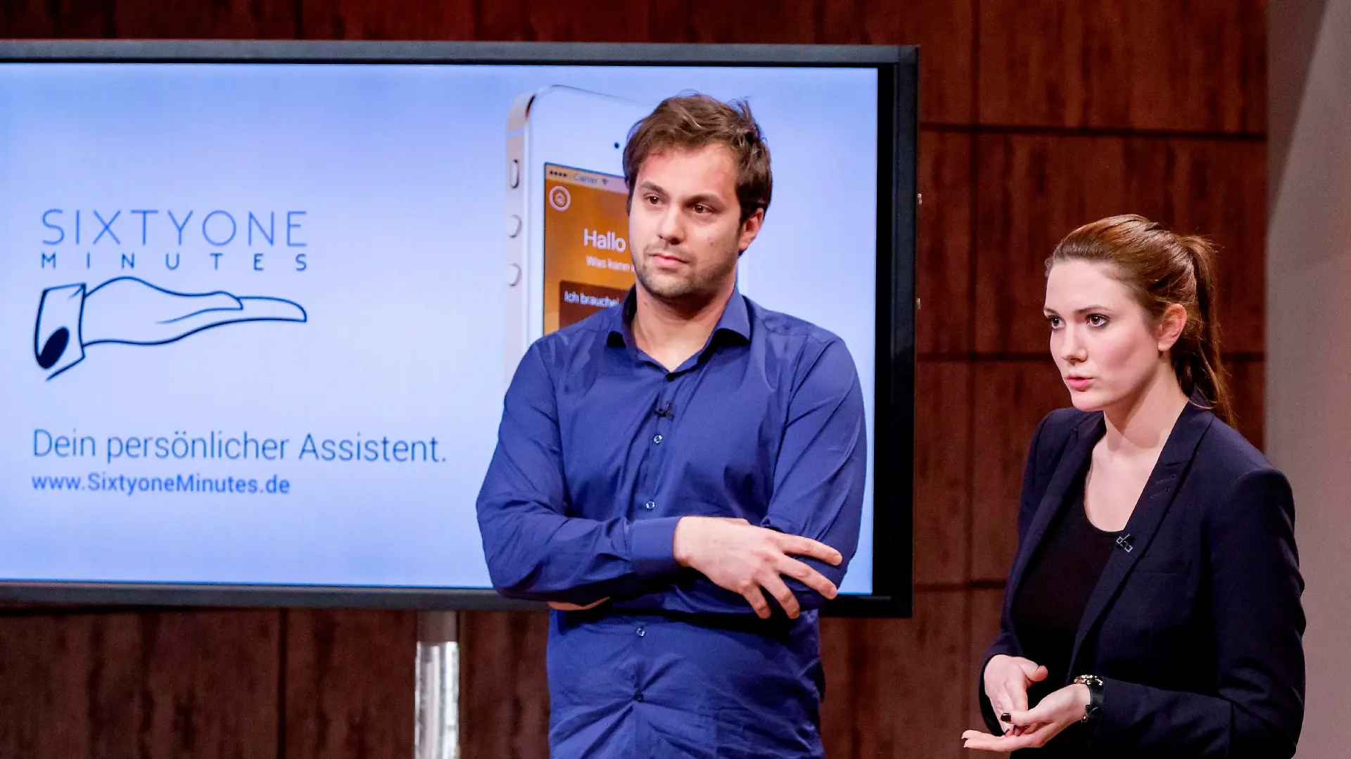 Sixtyone Minutes: Michael Gnamm (30) und Monique Hoell (27).
