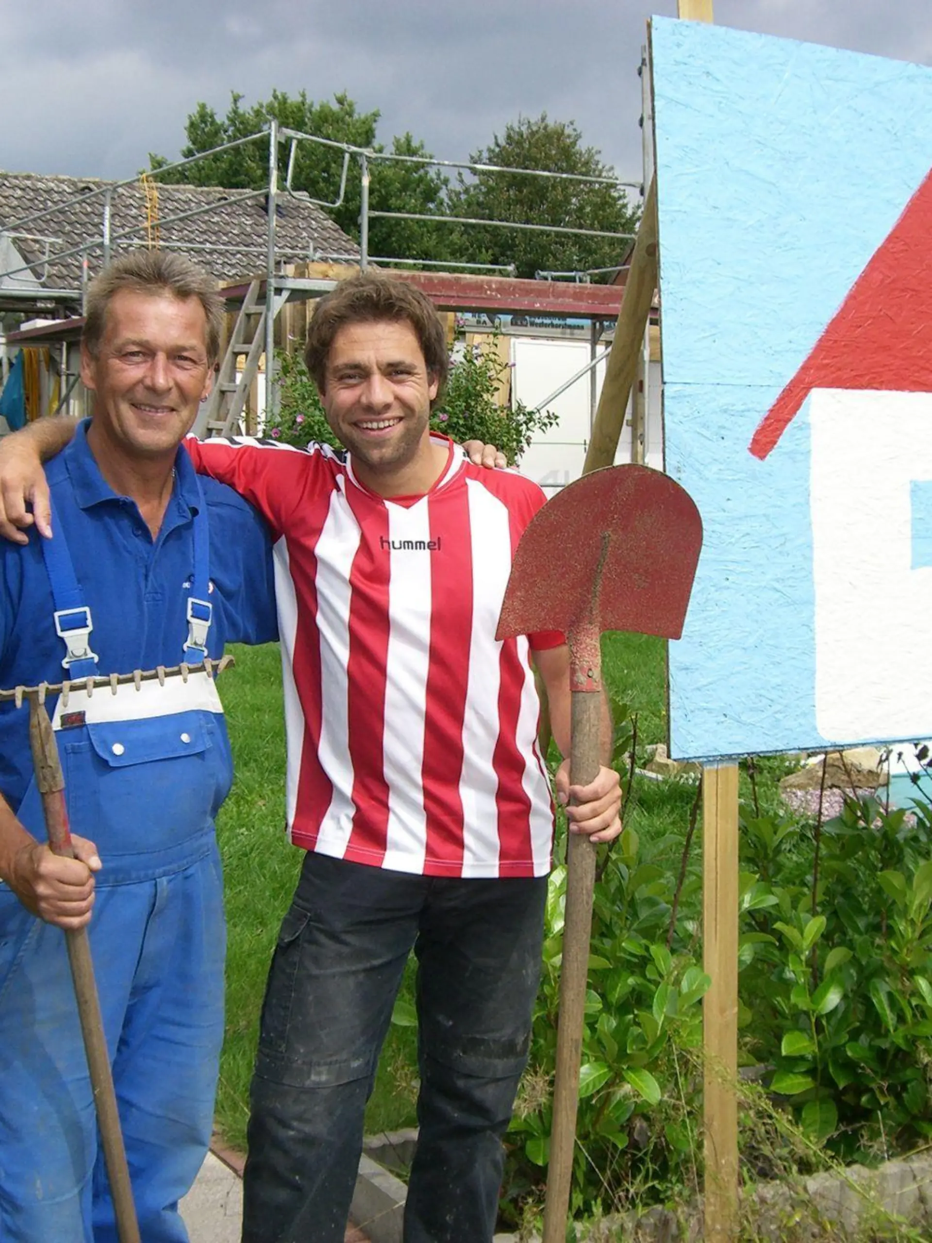 Claus und Ralle (r.)