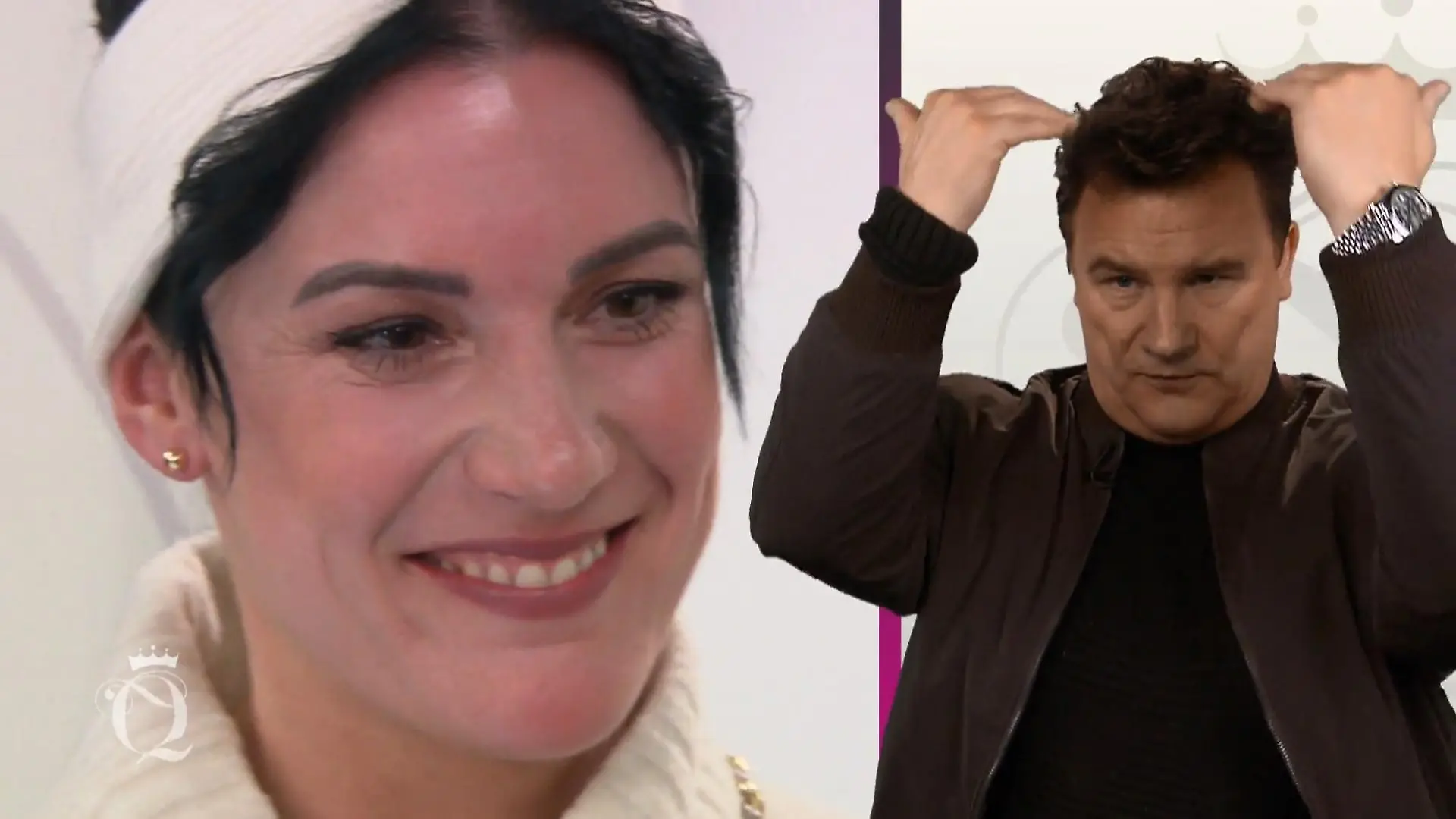 Am Beispiel von „Shopping Queen“-Kandidatin Julia erklärt Stardesigner Guido Maria Kretschmer, wie ein Stirnband optimal getragen werden sollte.