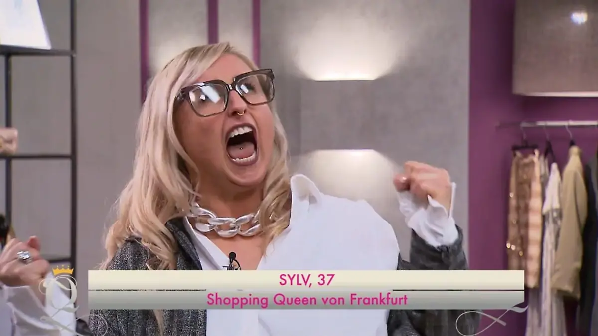 Das passiert sonst wohl eher selten - Shopping Queen Sylv ist sprachlos