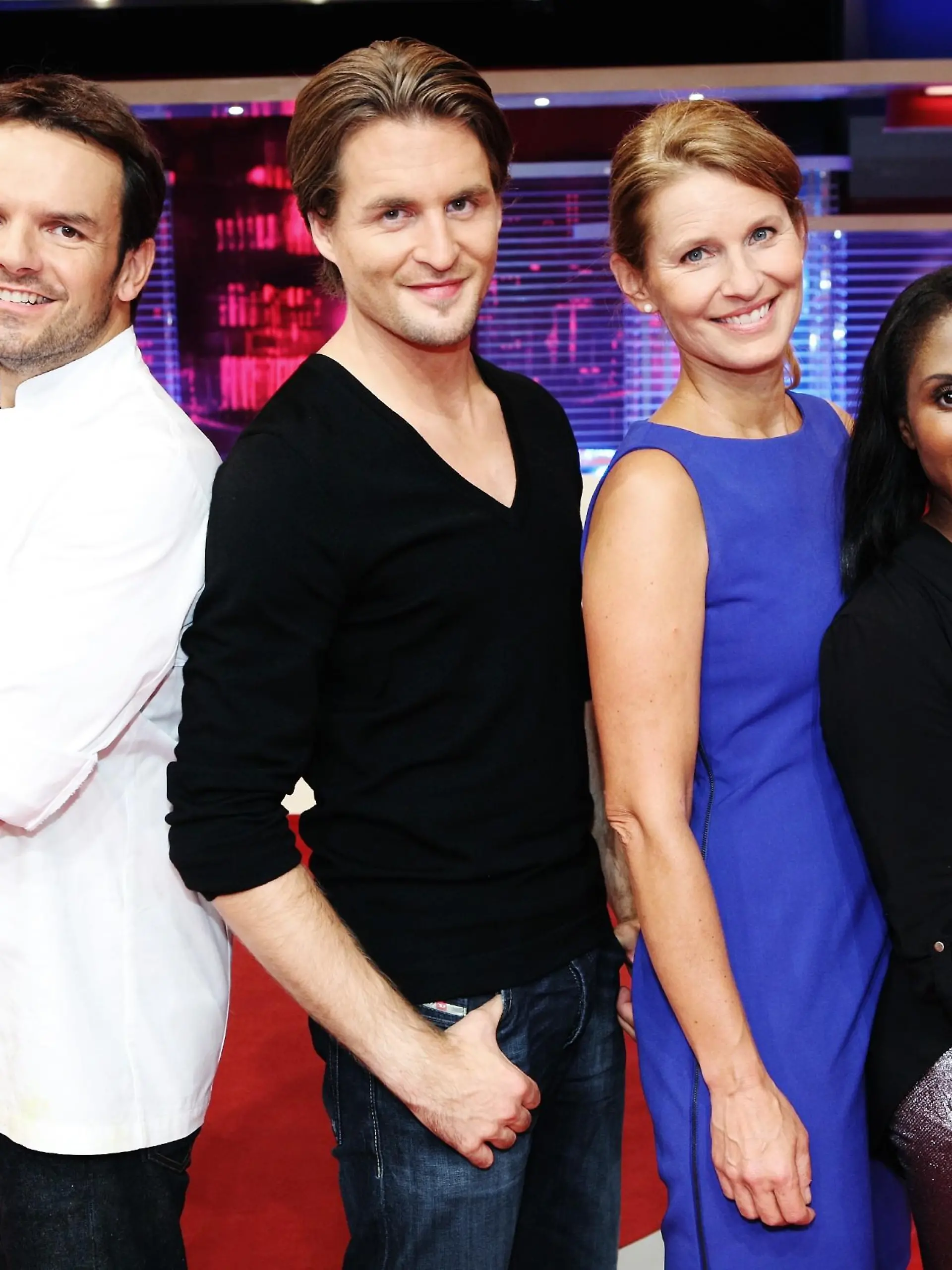 V.l.: Steffen Henssler, Alexander Klaws, Katrin Müller-Hohenstein, Motsi Mabuse