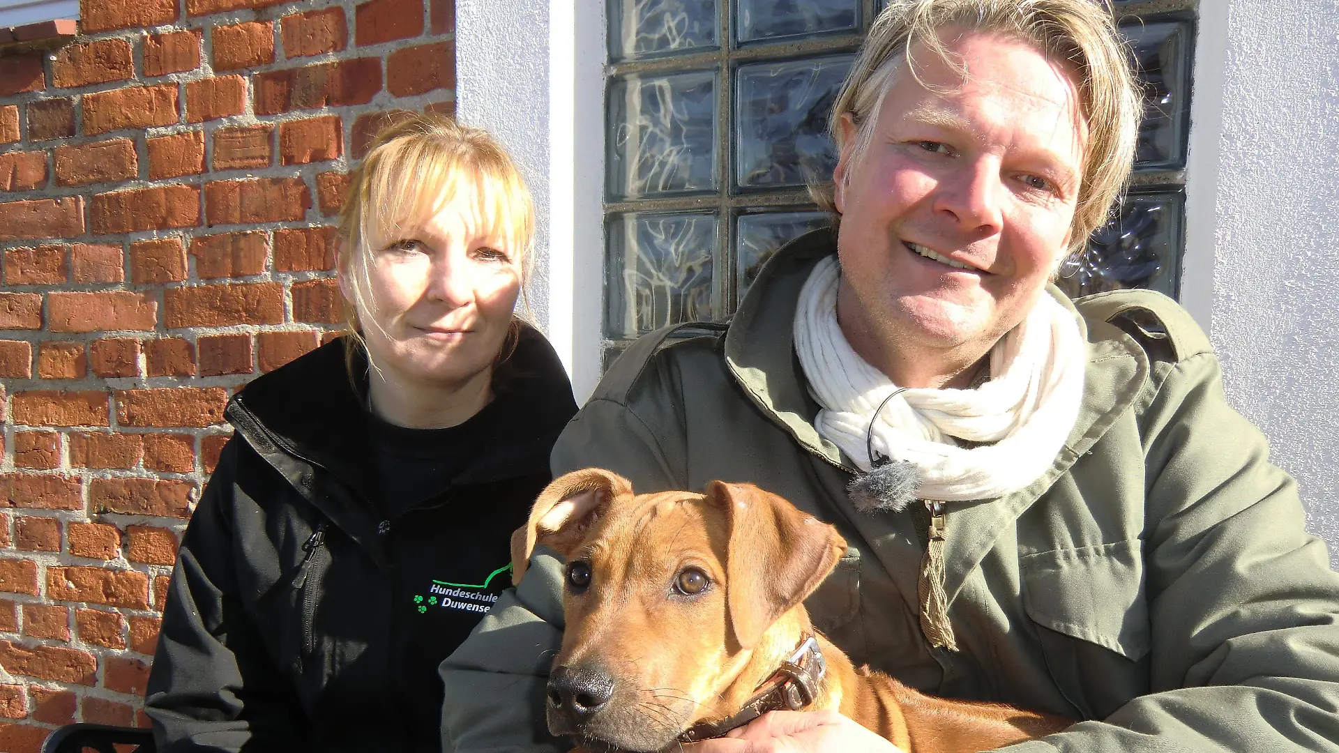 Tiere in Not - Frank Weber und Rhodesian Ridgeback (1)