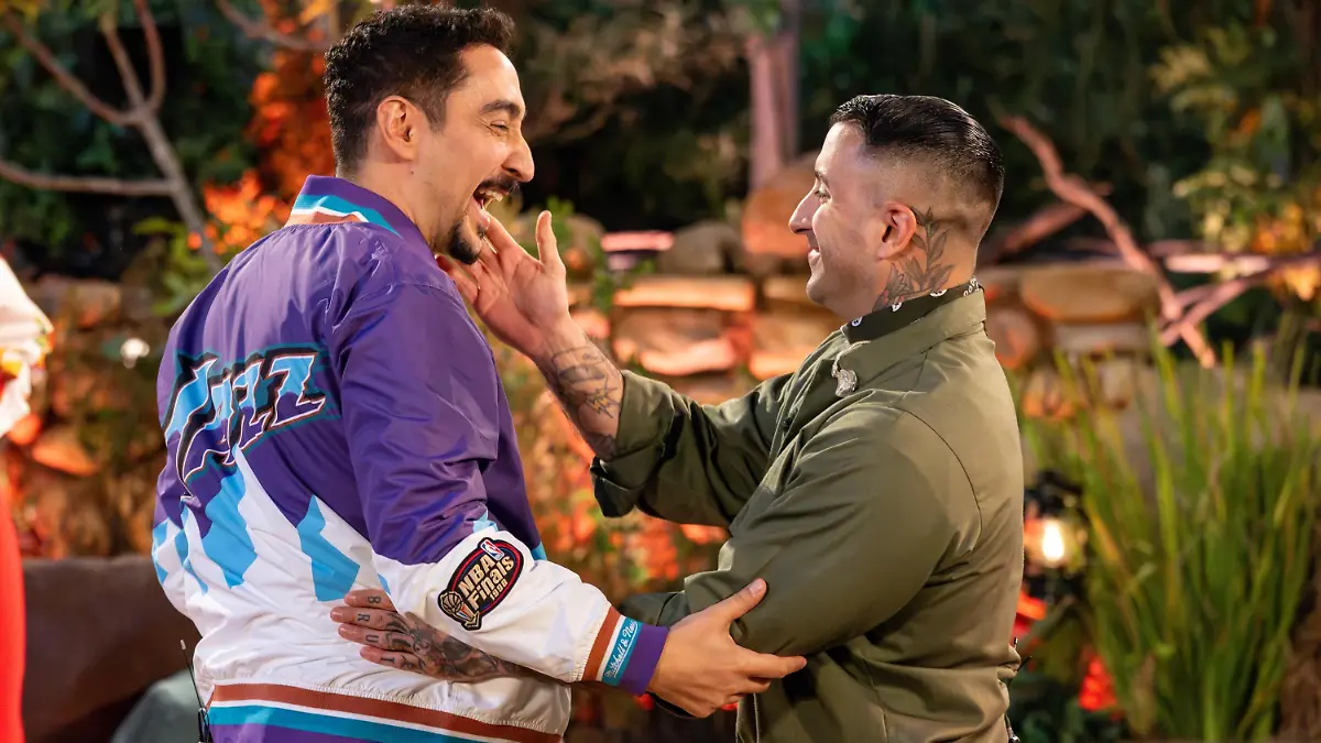 Eko Fresh, Sammy Amara (r.)
+++ Die Verwendung des sendungsbezogenen Materials ist nur mit dem Hinweis und Verlinkung auf RTL+ gestattet. +++
