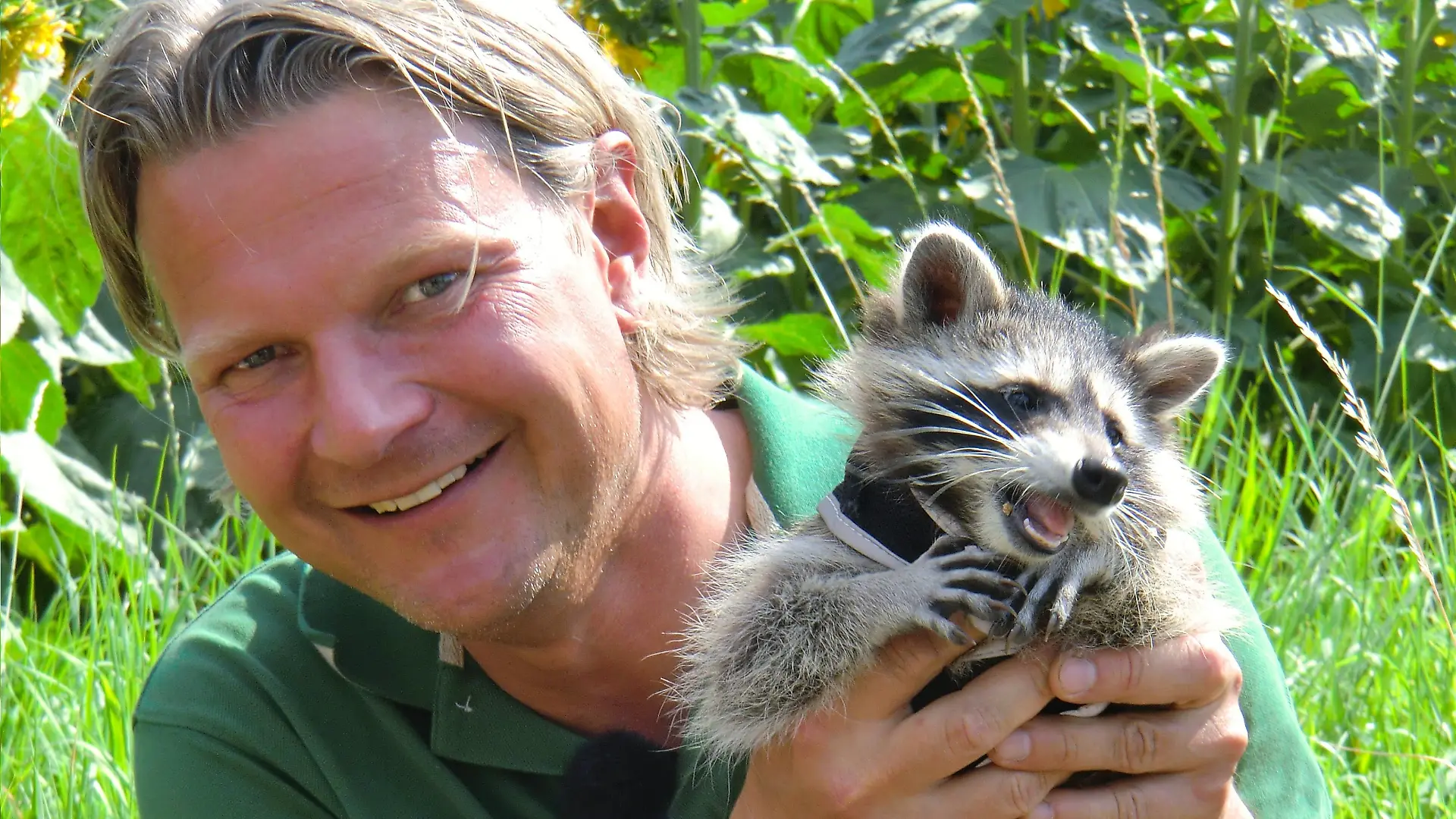 Tiere in Not - Frank Weber und Waschbr