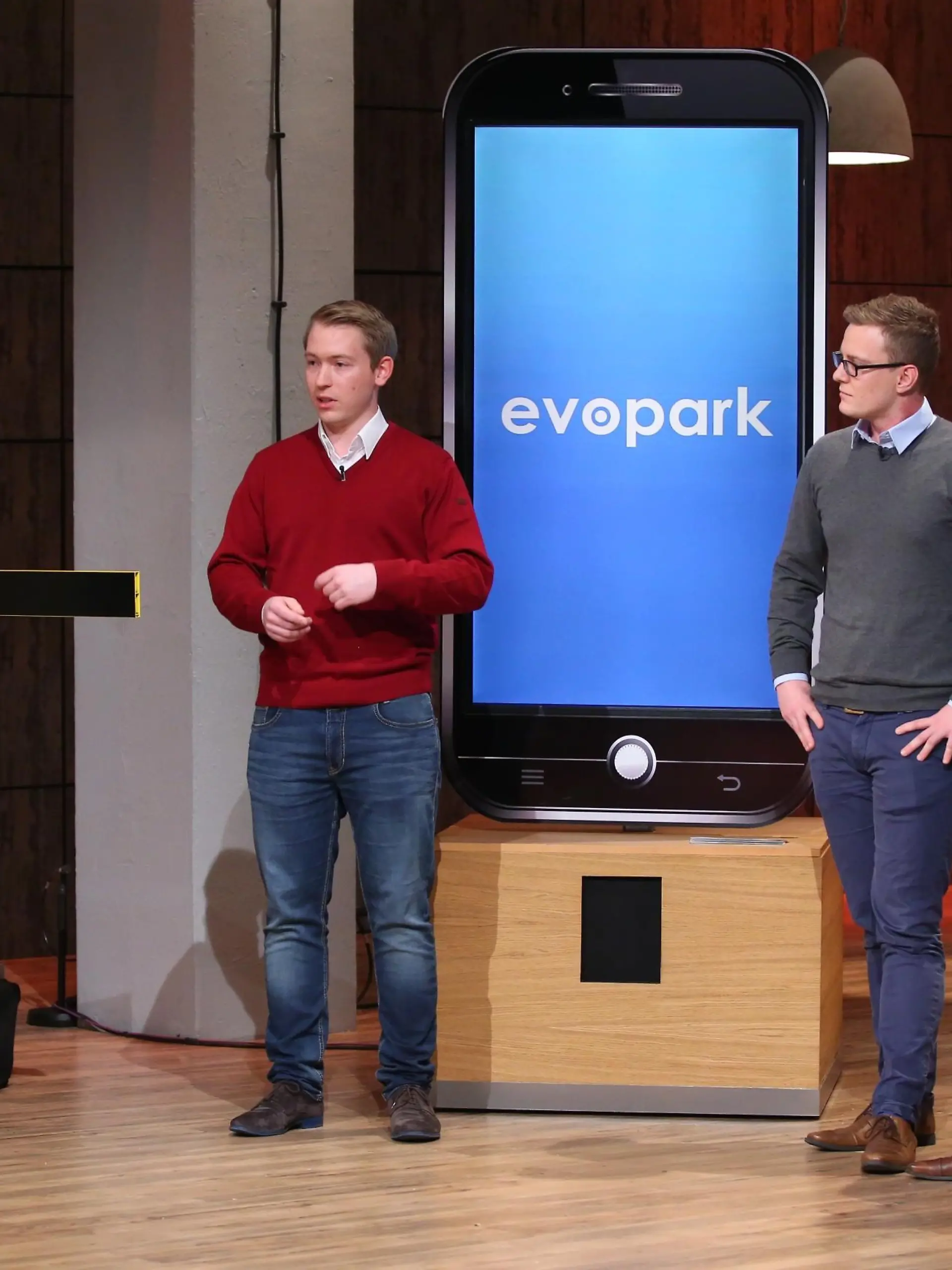 Evopark: V.l.: Tobias Weiper (27), Sven Lackinger (25), Marik Hermann (25), Maximilian Messing (26).