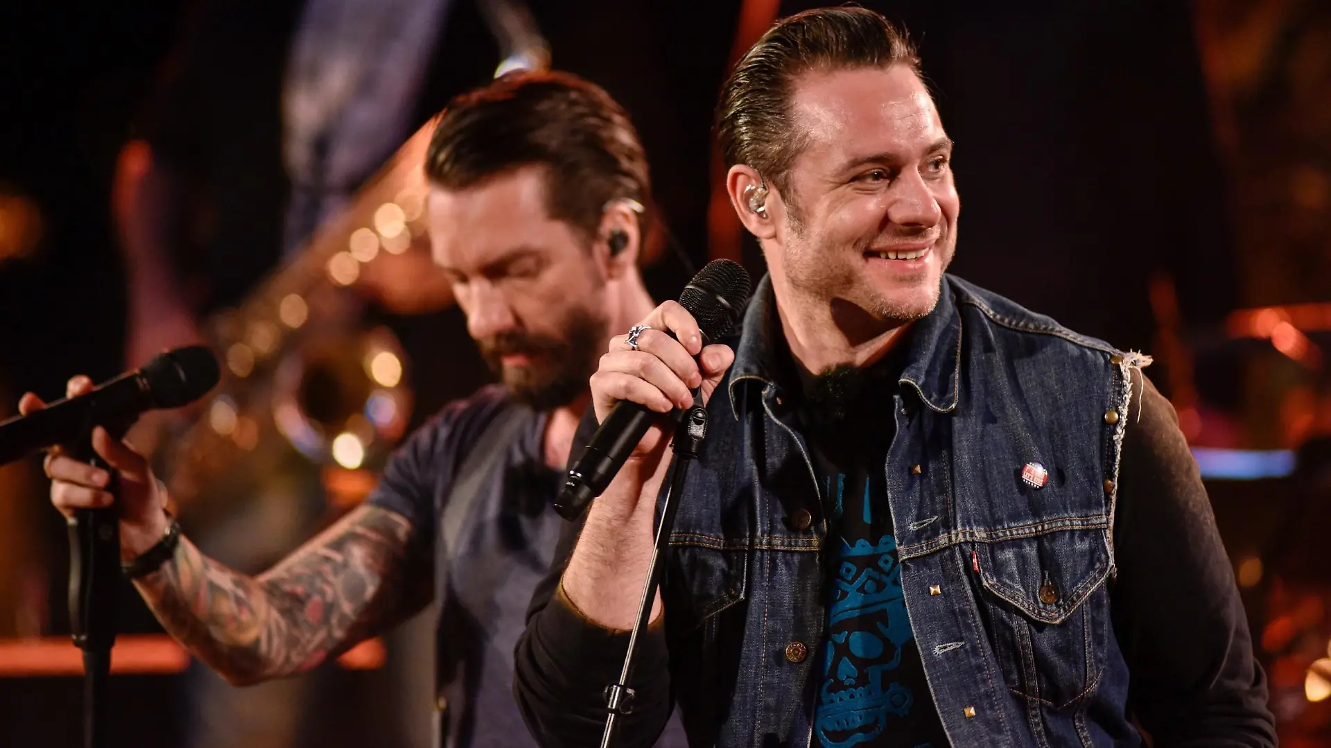 Alec Völkel (l.) und Sascha Vollmer von The BossHoss.