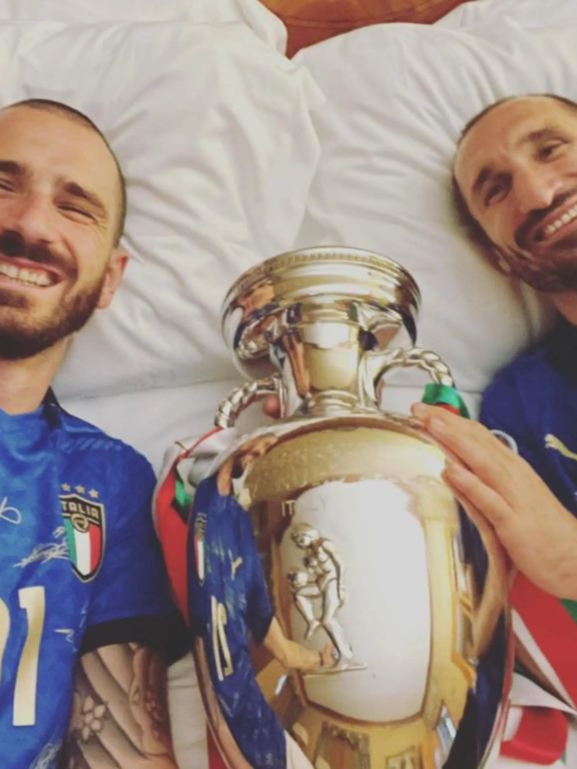 Leonardo Bonucci und Giorgio Chiellini.