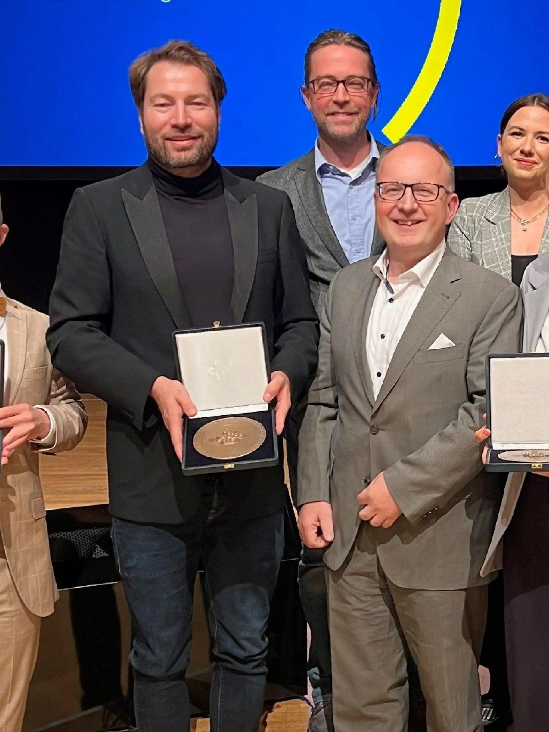 V.l.: Gesine Krug, Tobias Wolfram, Sascha Gröhl, Simon Becker, Ulrich Klugius, Laura Pelzer, Britta Eschenbach und Anne Waltermann.