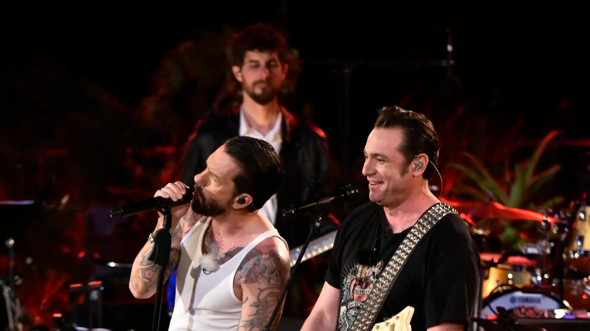 Alec Völkel (l.) und Sascha Vollmer von "The BossHoss".