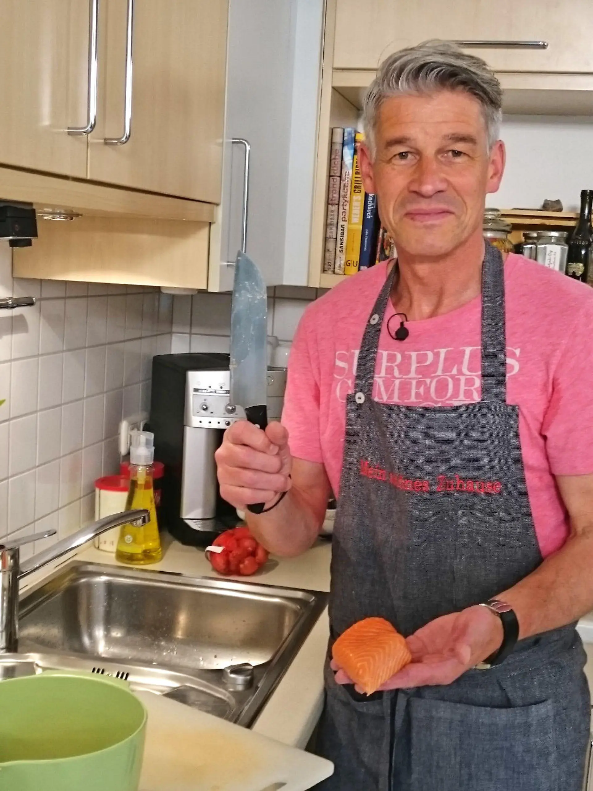 Gastgeber Michael
