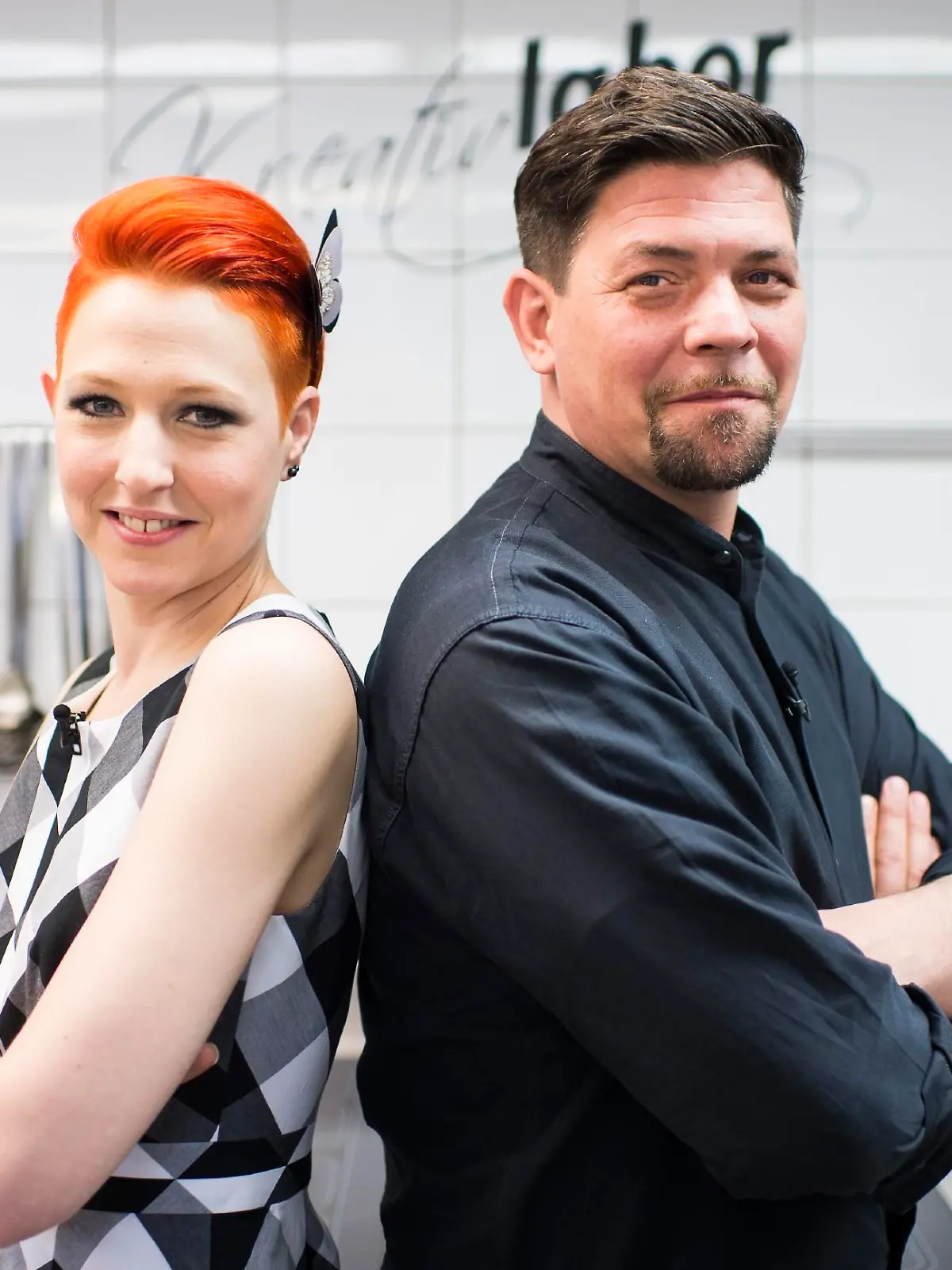 Tim Mälzer und Meta Hiltebrand im Restaurant Le Chef in Zürich 