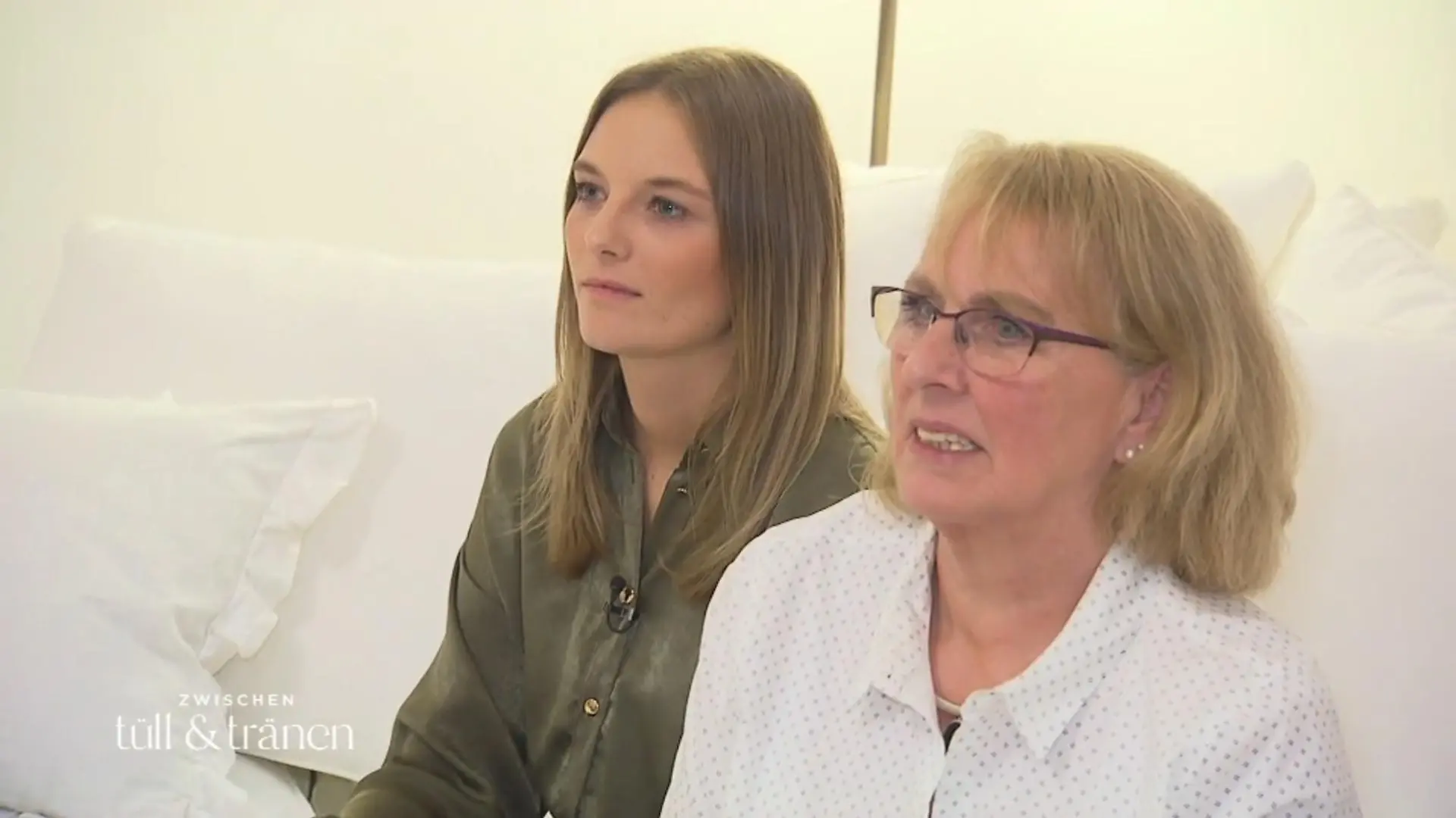 Mamas skeptischer Blick zeugt nicht von großer Begeisterung