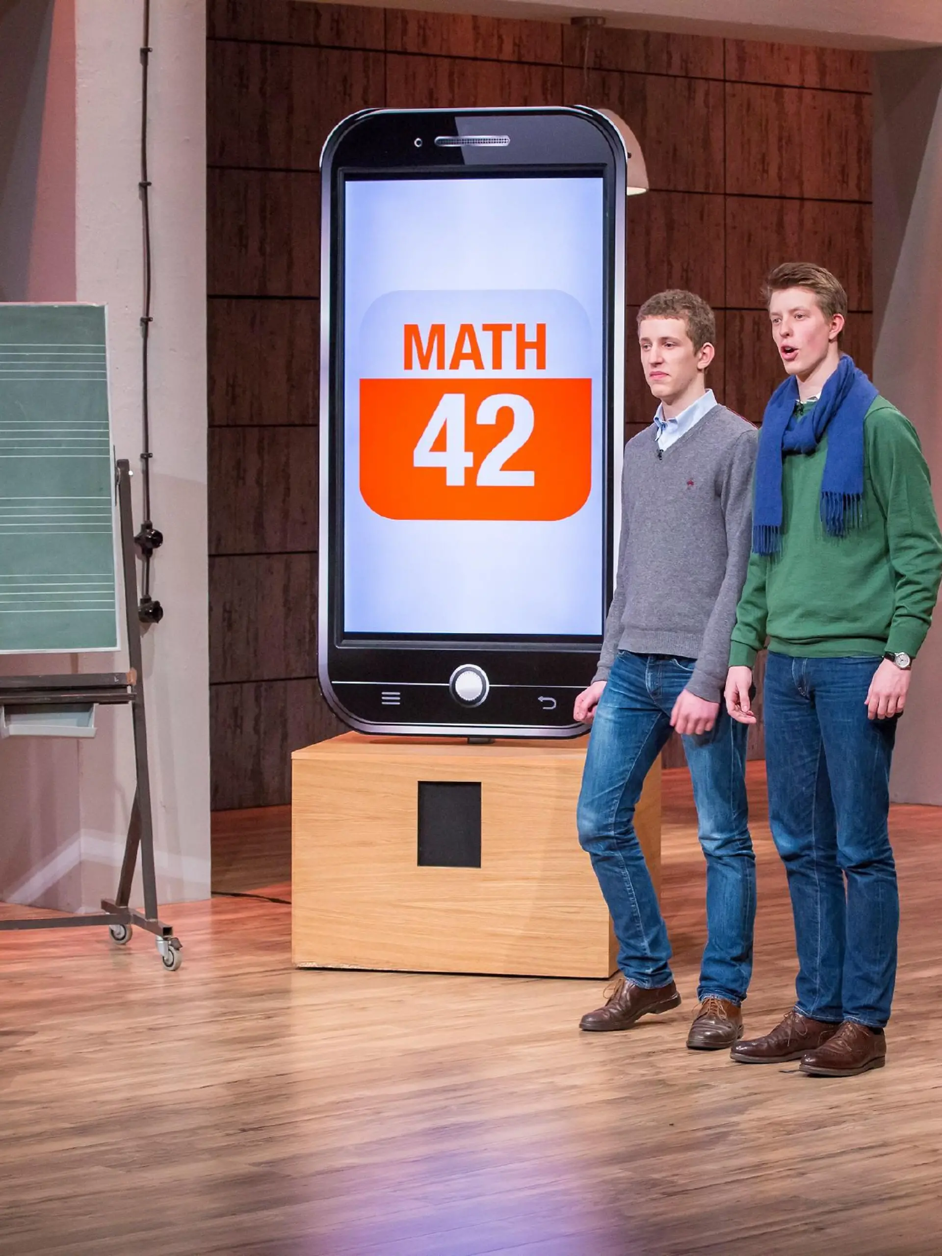 Math42: Raphael (l.) und Maxim Nitsche.