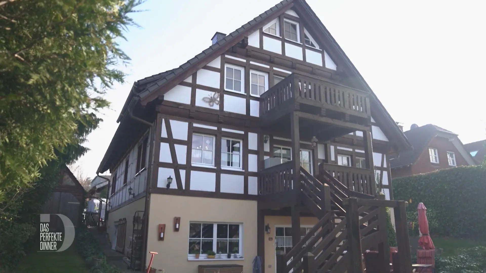 Christians Fachwerkhaus kann sich sehen lassen.