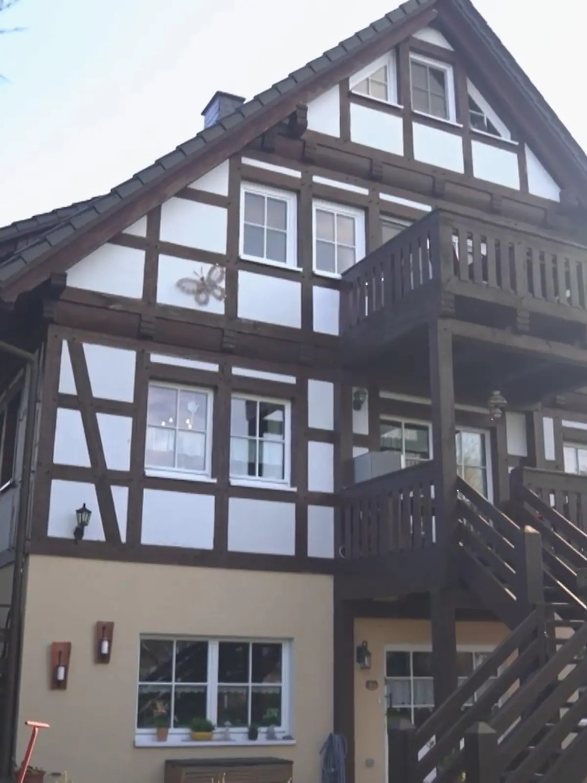 Christians Fachwerkhaus kann sich sehen lassen.