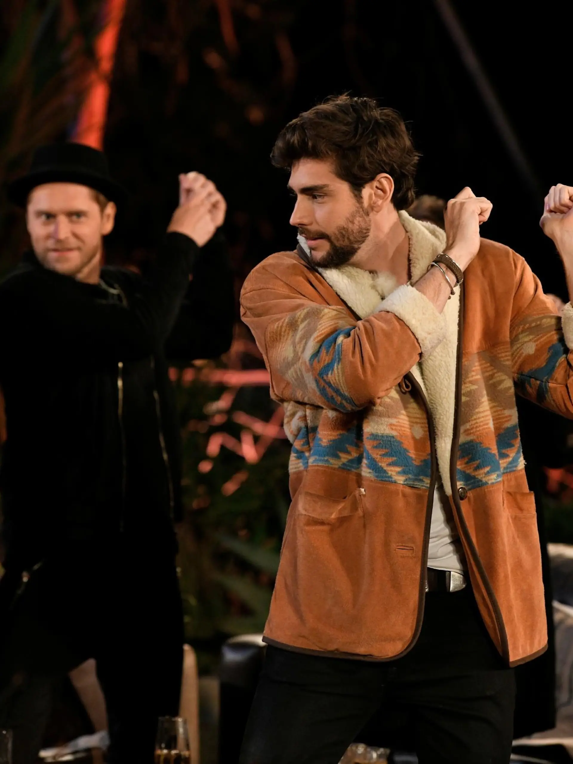 V.l.: Wincent Weiss, Johannes Oerding, Alvaro Soler und Jeanette Biedermann