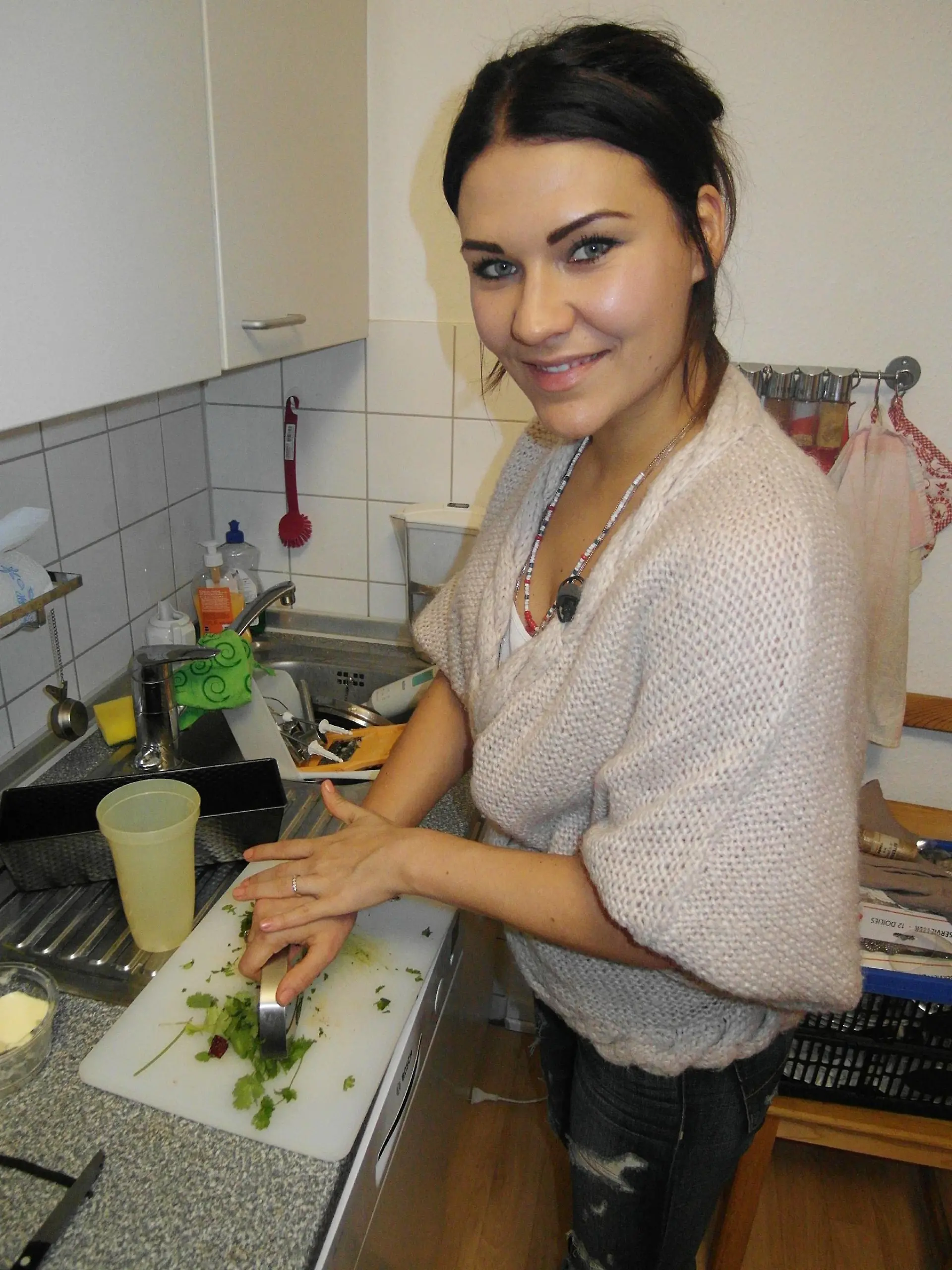 Gastgeberin Linda