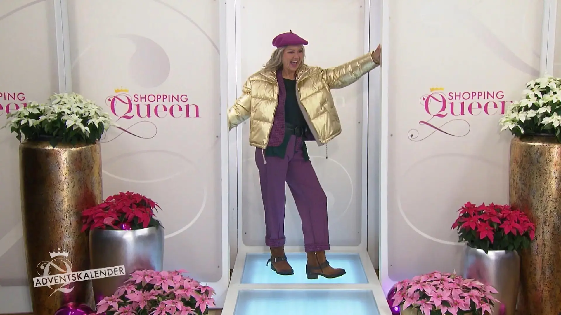 „Shopping Queen“-Kandidatin Peggy am Finaltag auf dem Catwalk