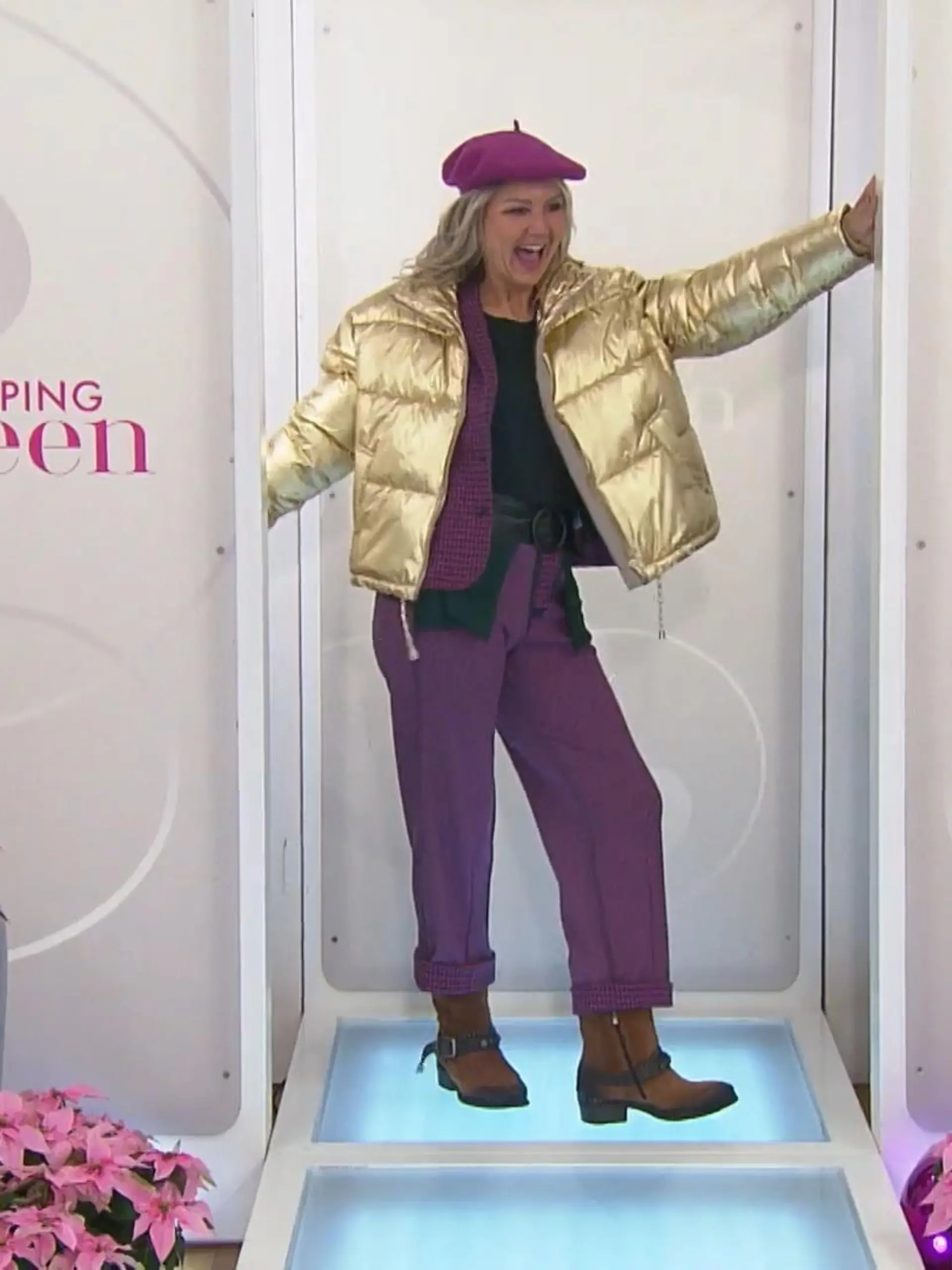 „Shopping Queen“-Kandidatin Peggy am Finaltag auf dem Catwalk