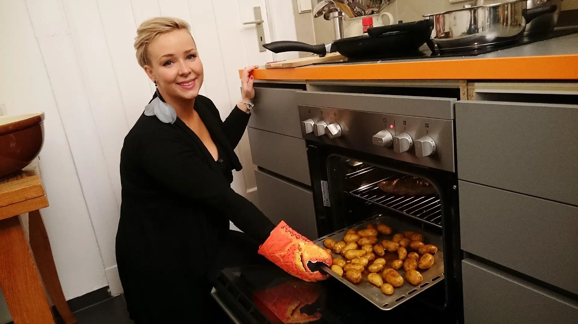 Gastgeberin Svenja