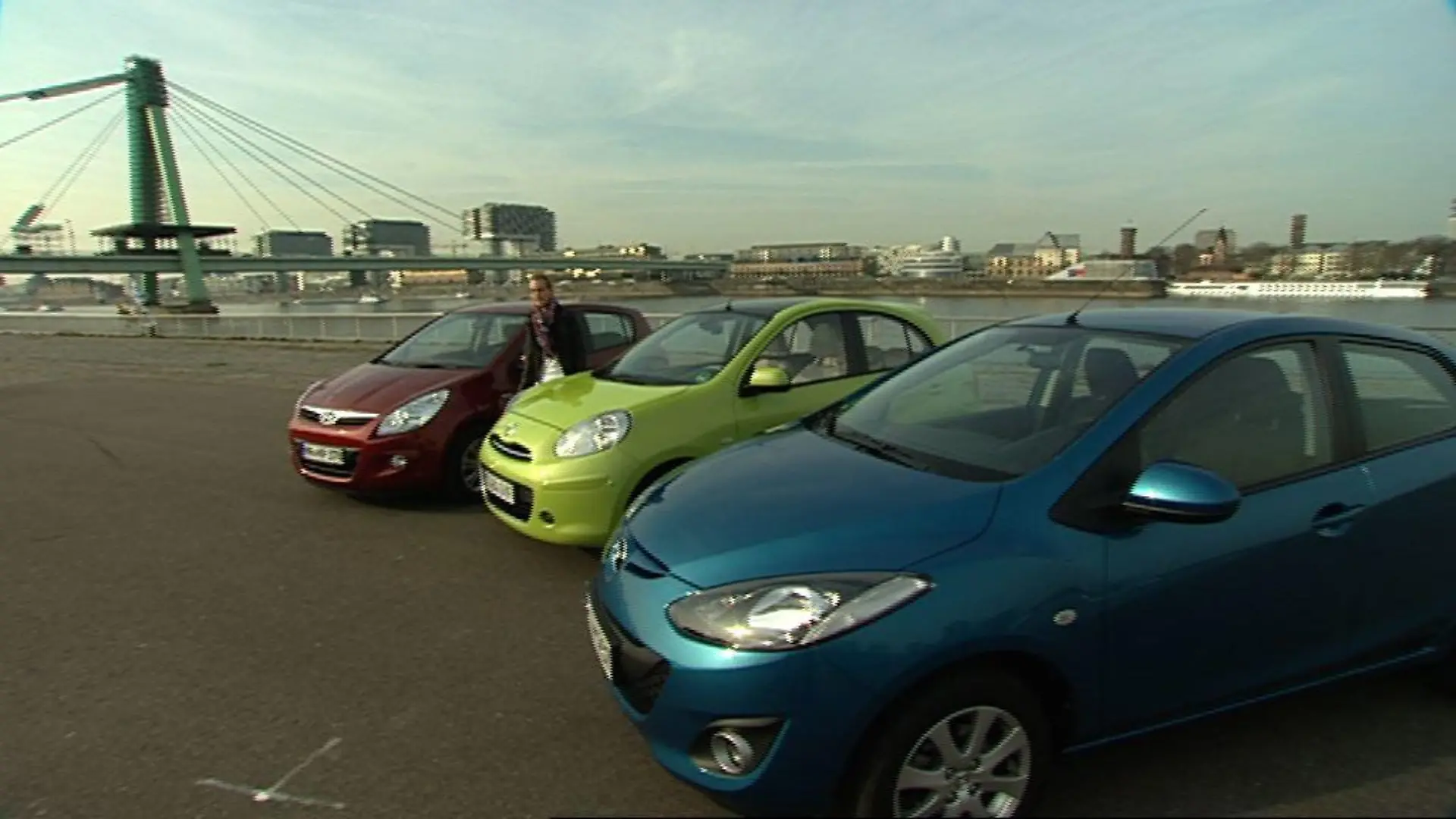 Vergleichstest Micra-Hyundai-Mazda 1