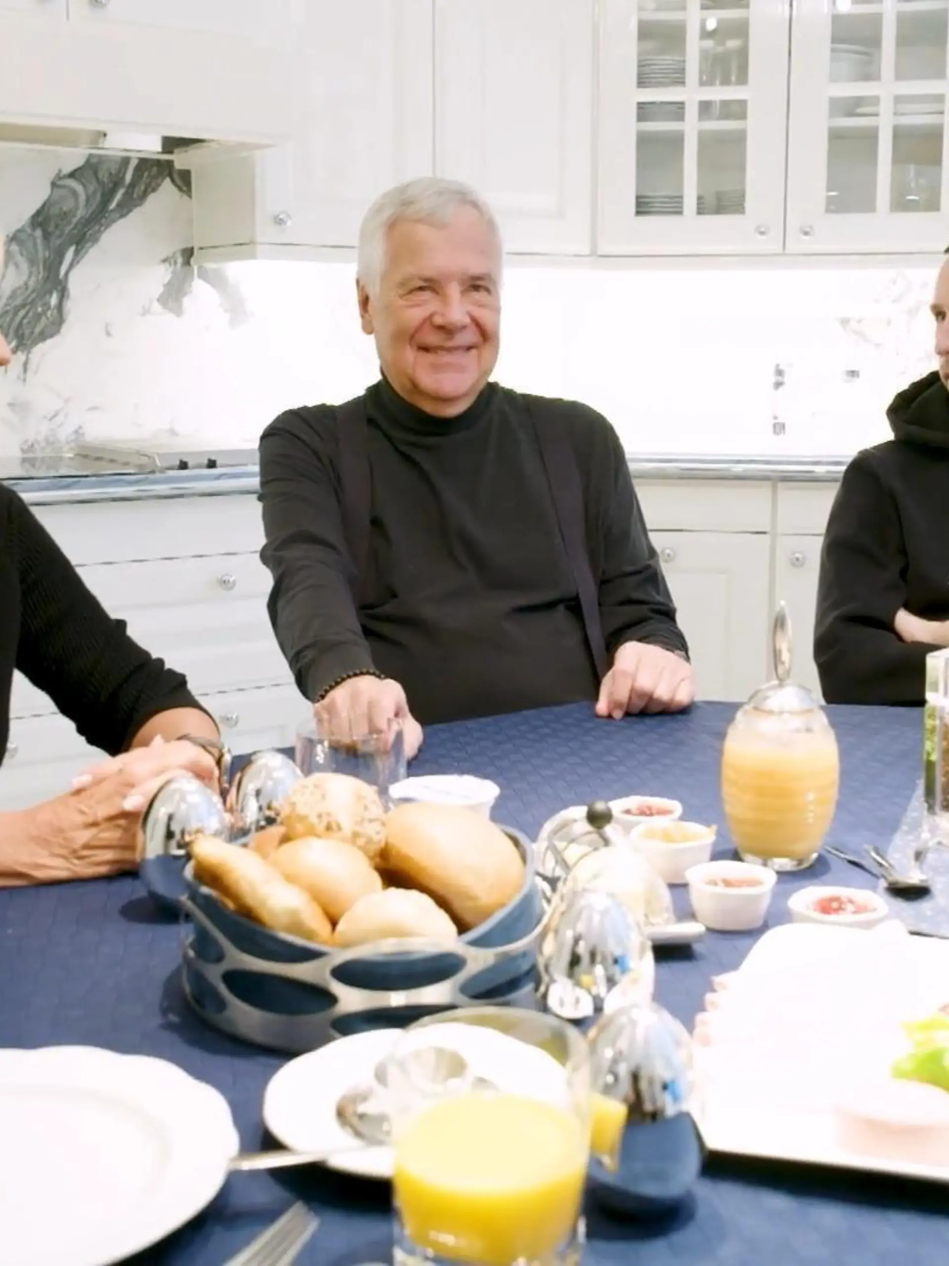 Dagmar Wöhrl, ihr Ehemann und der gemeinsame Sohn Marcus