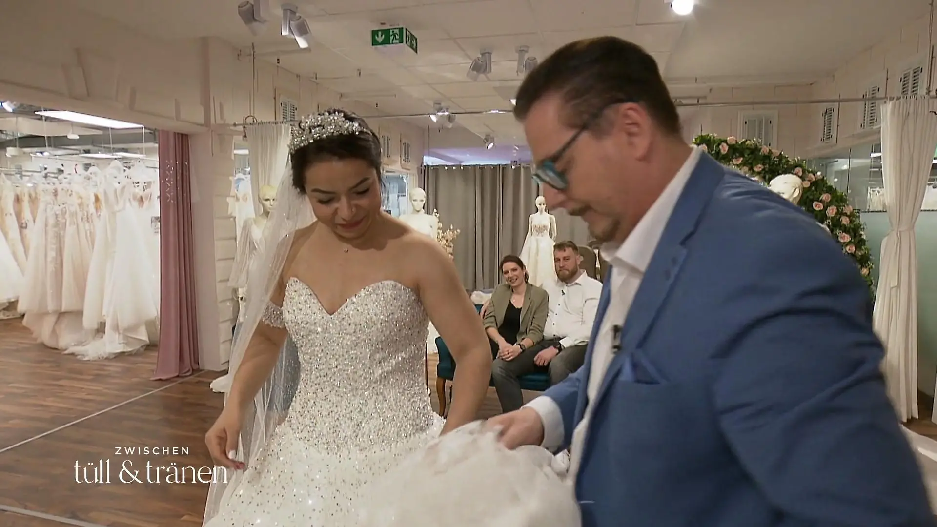 Uwe Herrmann muss bei Jana schon noch an der ein oder anderen Stelle zurechtzupfen