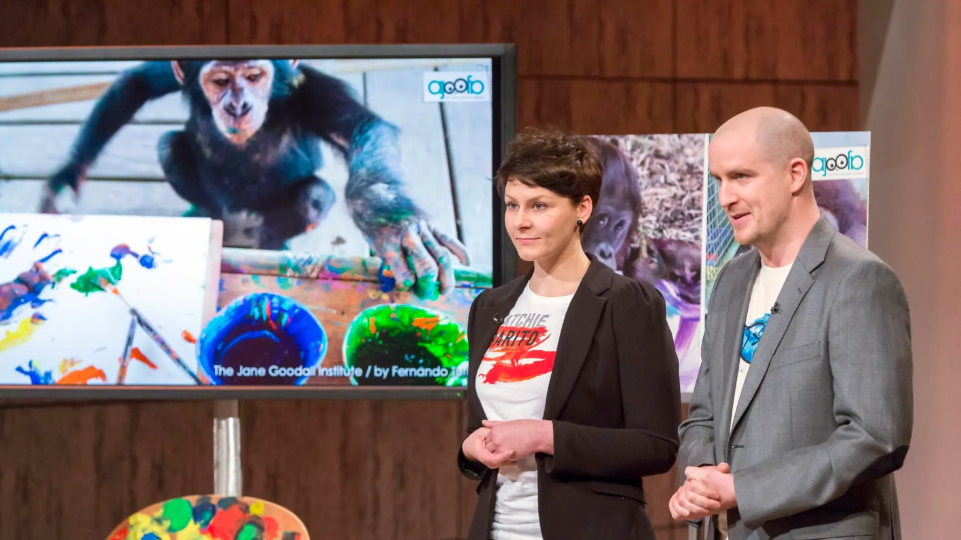 Ajoofa: Yvonne Kaltenecker und Marcus Handvest.