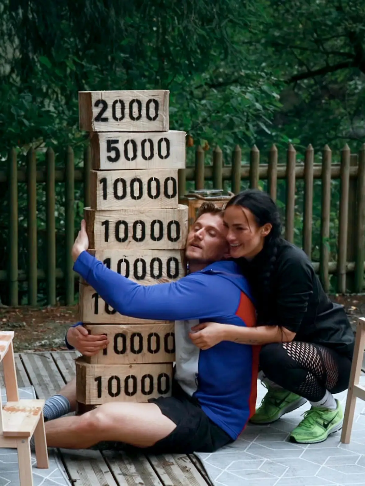 Paulina und Tommy gewinnen CoupleChallenge 2025.